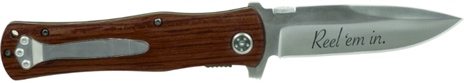 4 1/2" Wood Handle Knife 2