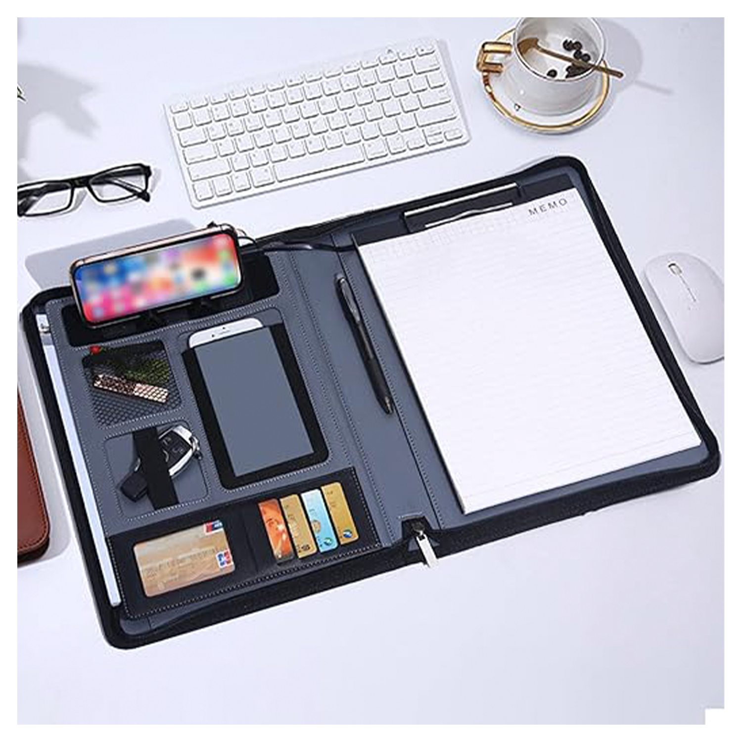 Notebook w/ Wireless Phone Charger 4