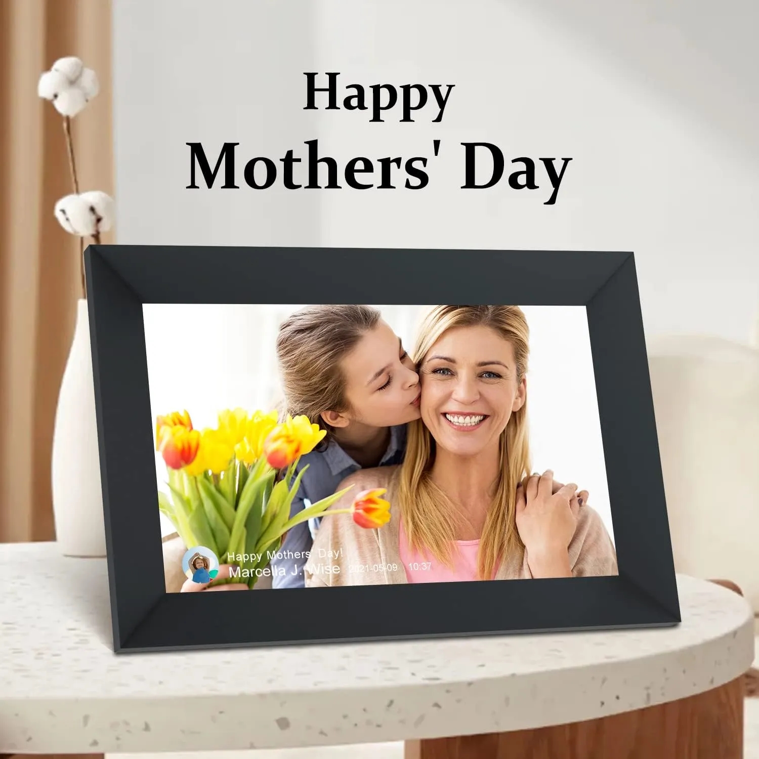 WiFi 10.1" Digital Picture Frame with 1280x800 Resolution 2