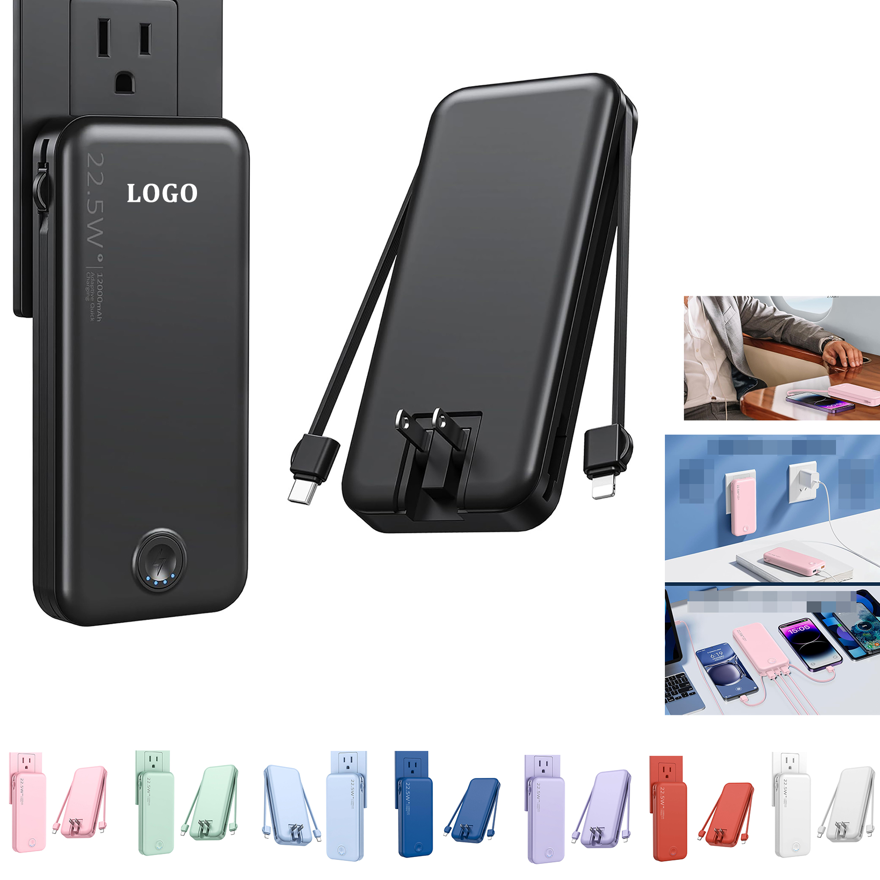 Portable USB C Power Bank 13