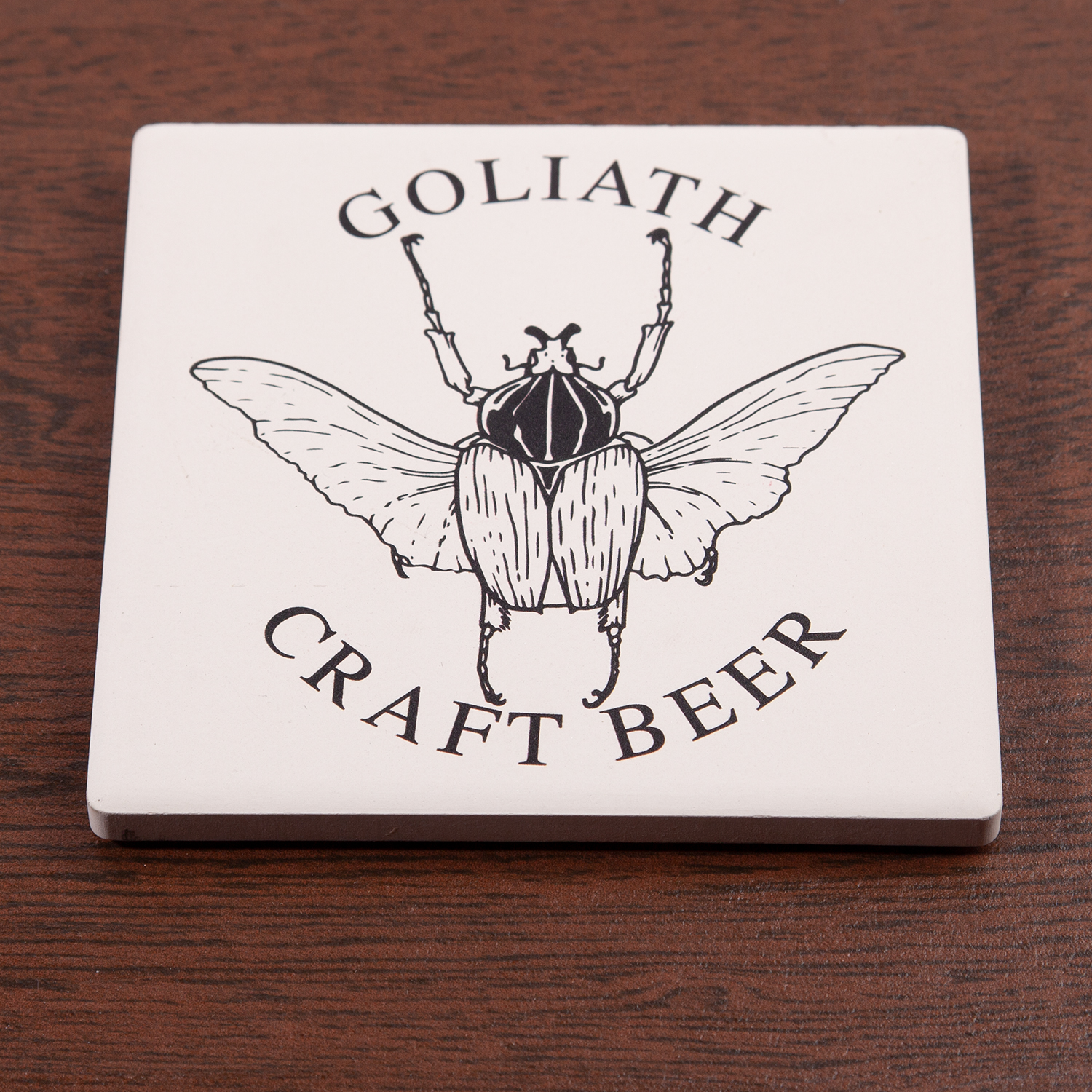 Square Ceramic Coaster (1 Color Imprint) 3