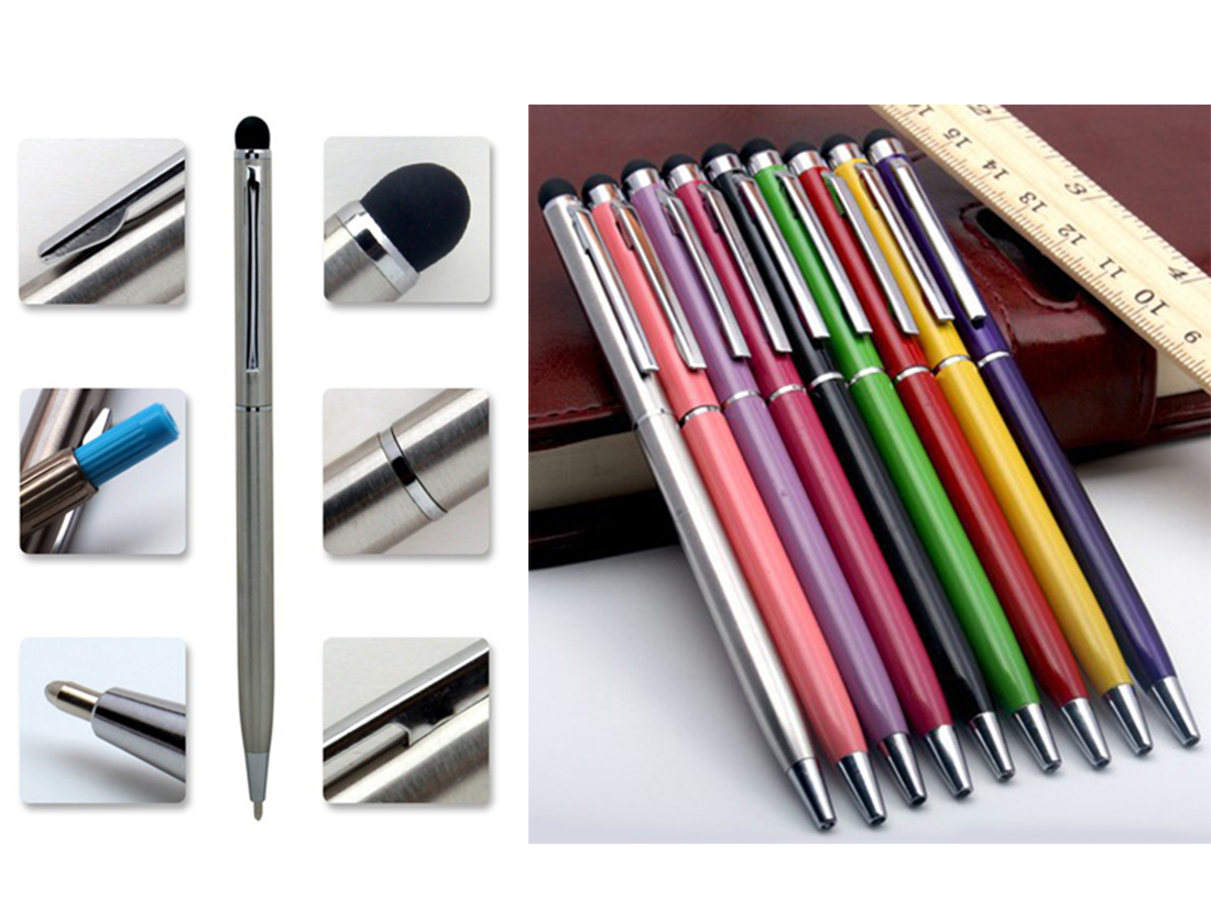 Metal Stylus Slim Ball Pen 13