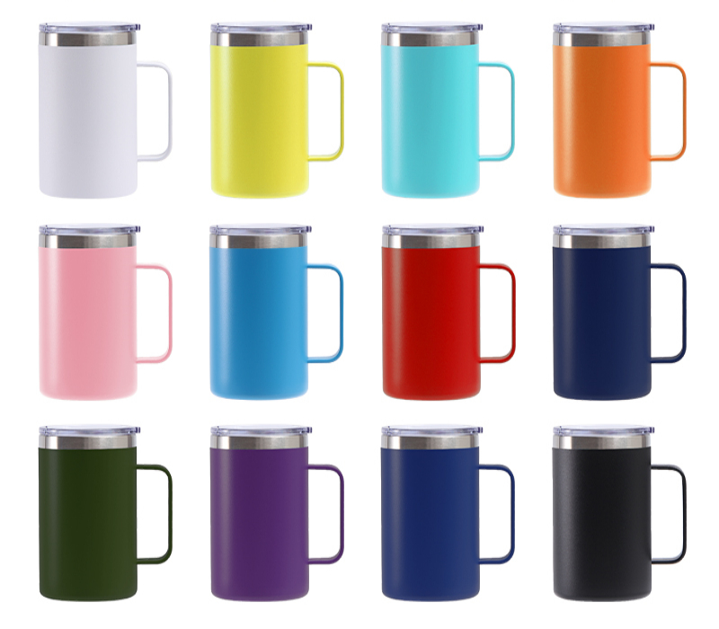 Double Wall Stainless Steel Mug, 12 oz. 8