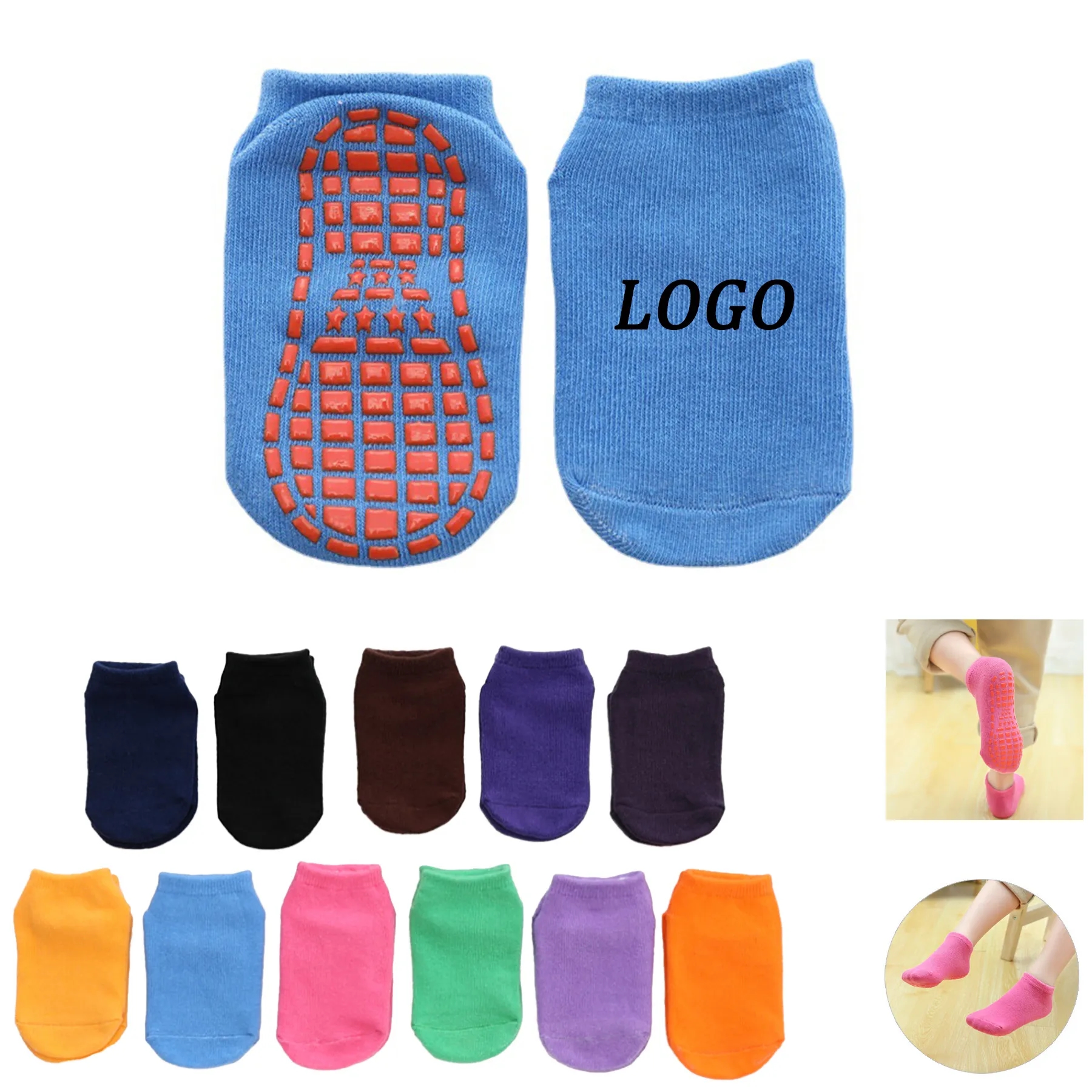 Cotton Early Education Yoga Socks 3