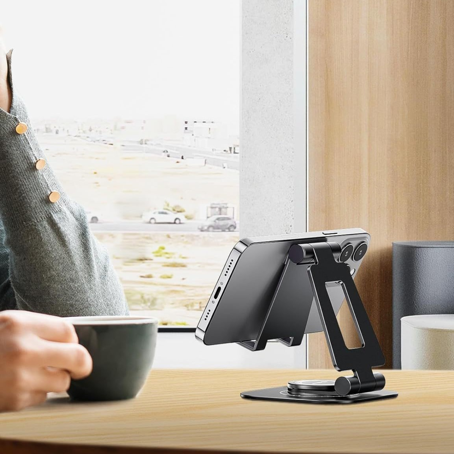 360 Degree Rotatable Phone Holder Stand 5