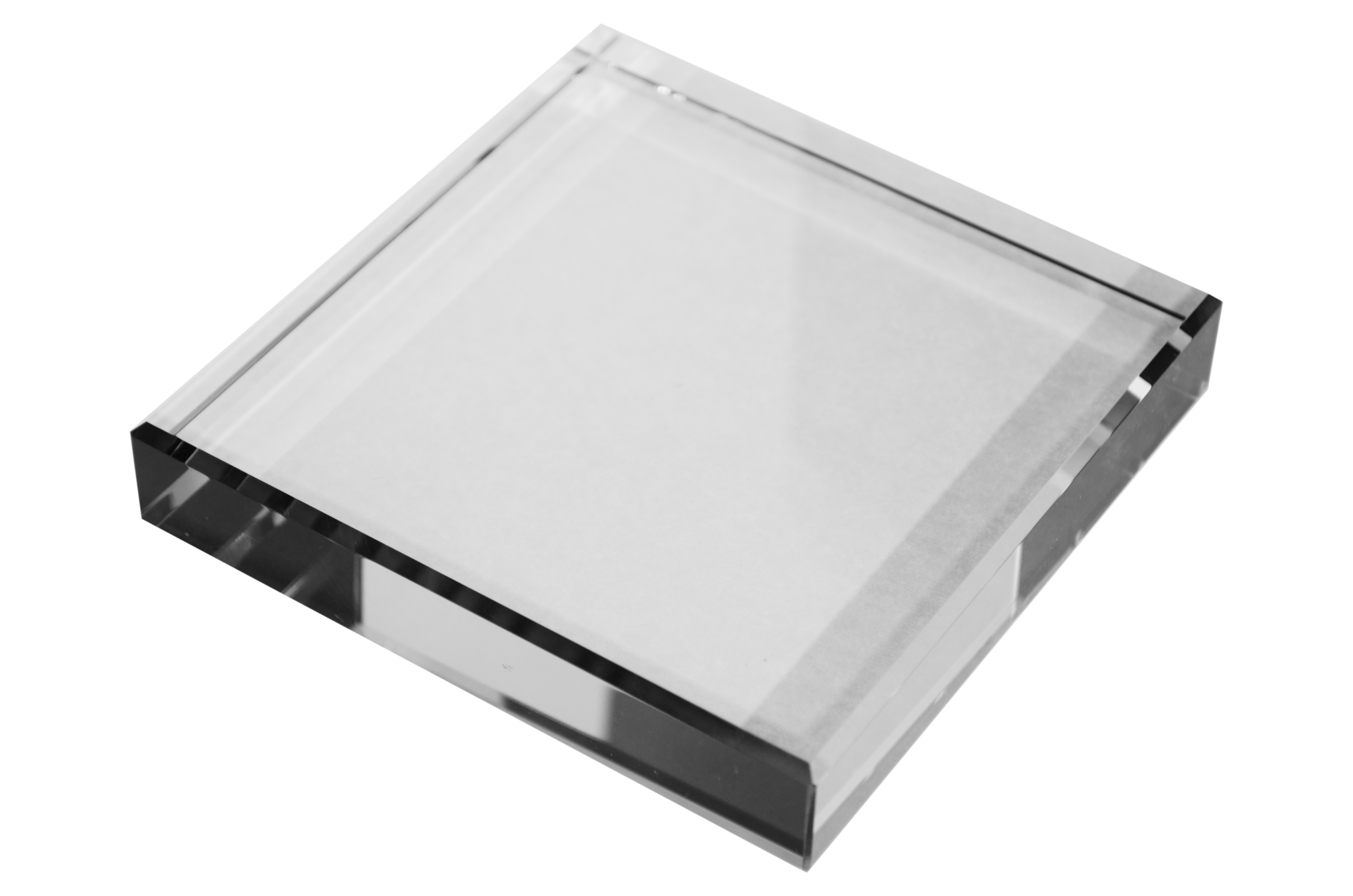 Glass Paperweight Clear 2