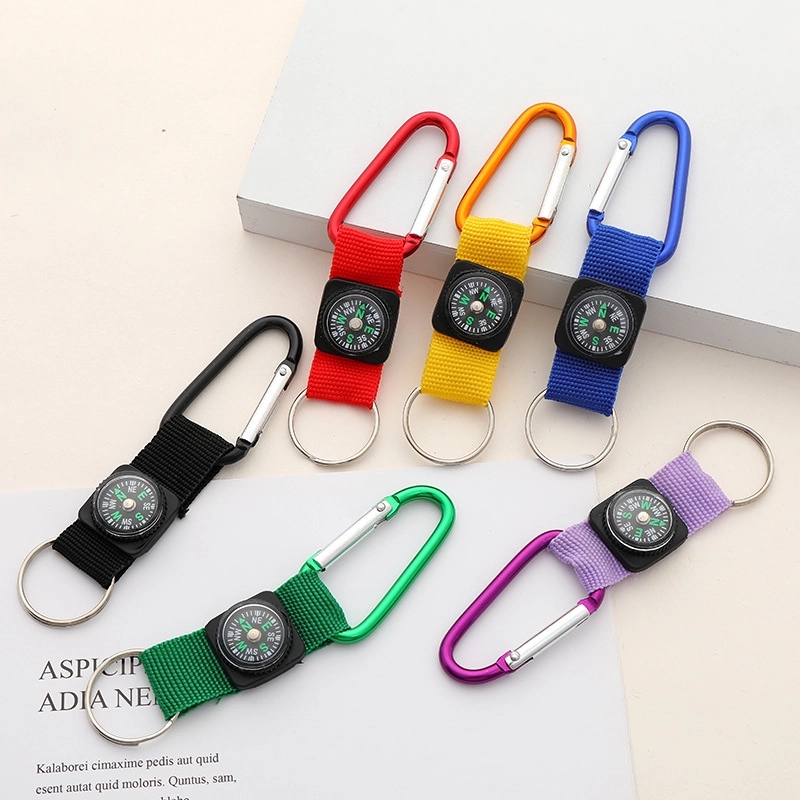 Combo Carabiner Compass Keychain 4