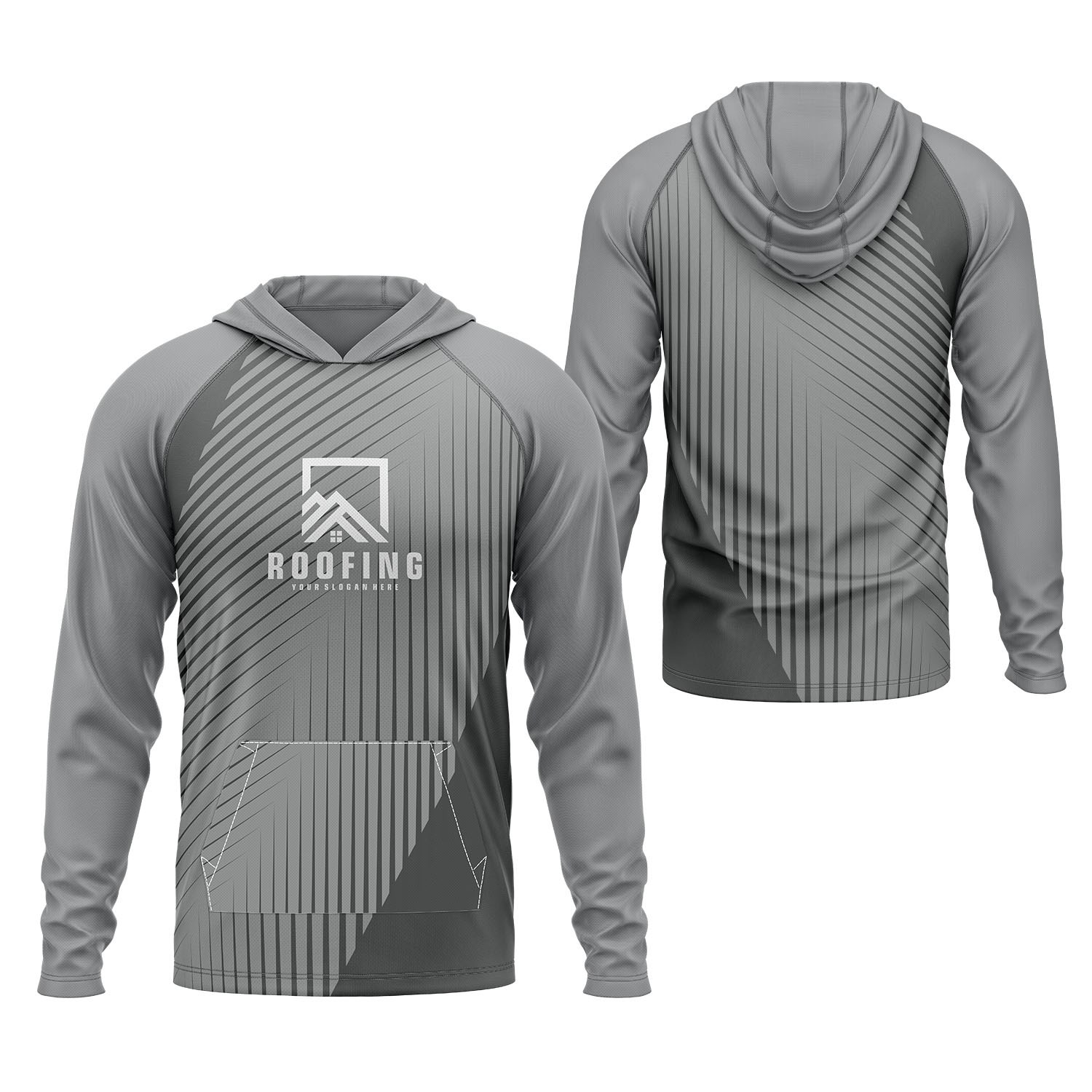 Unisex 160 GSM Birdseye Mesh Performance Hoodie 4