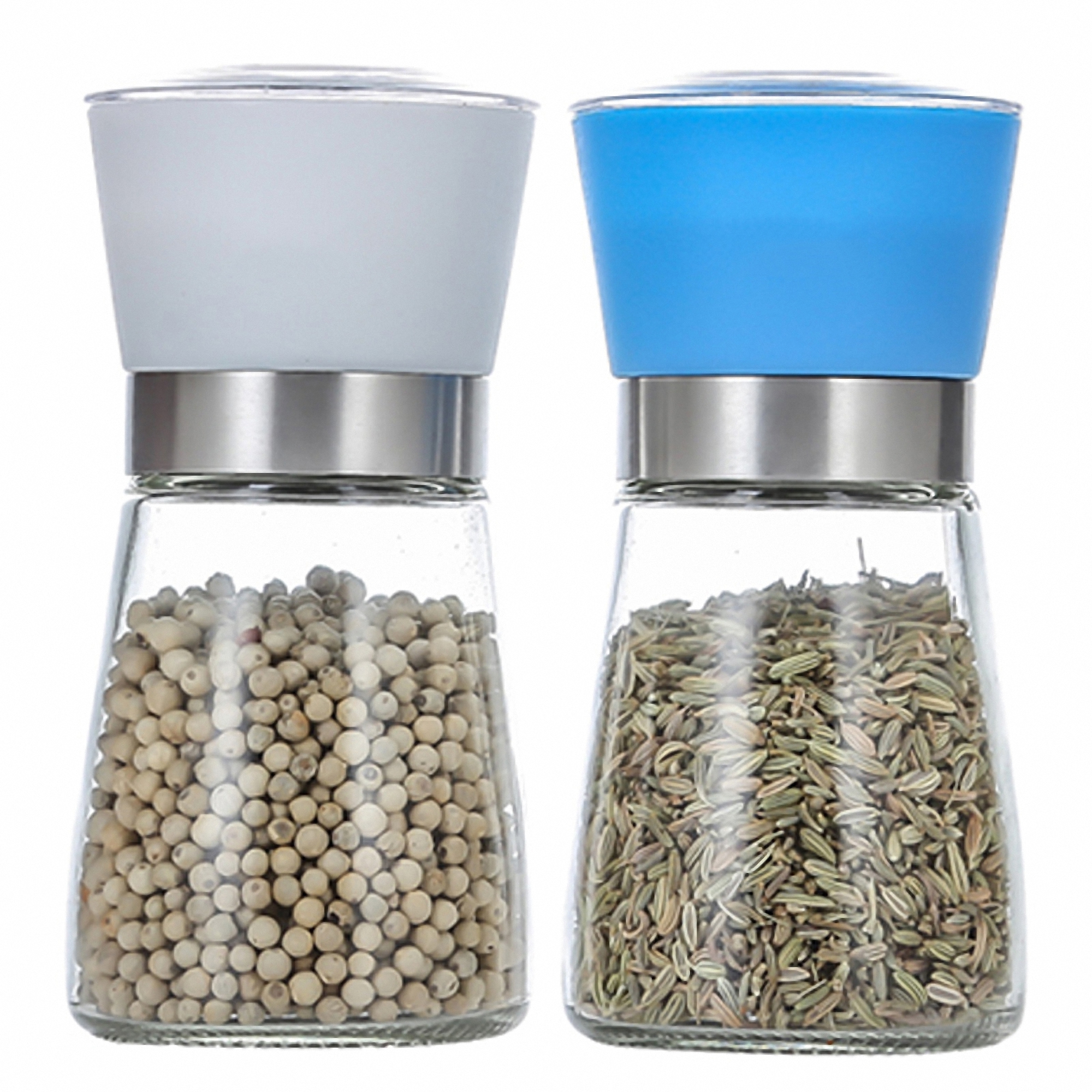 Salt and Pepper Shakers with Adjustable Coarseness 6