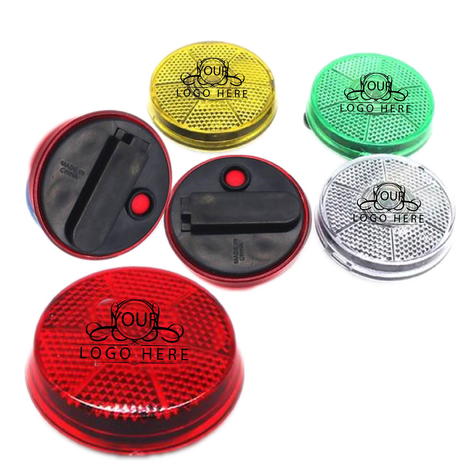 Clip-On Safety Reflector / Light 2