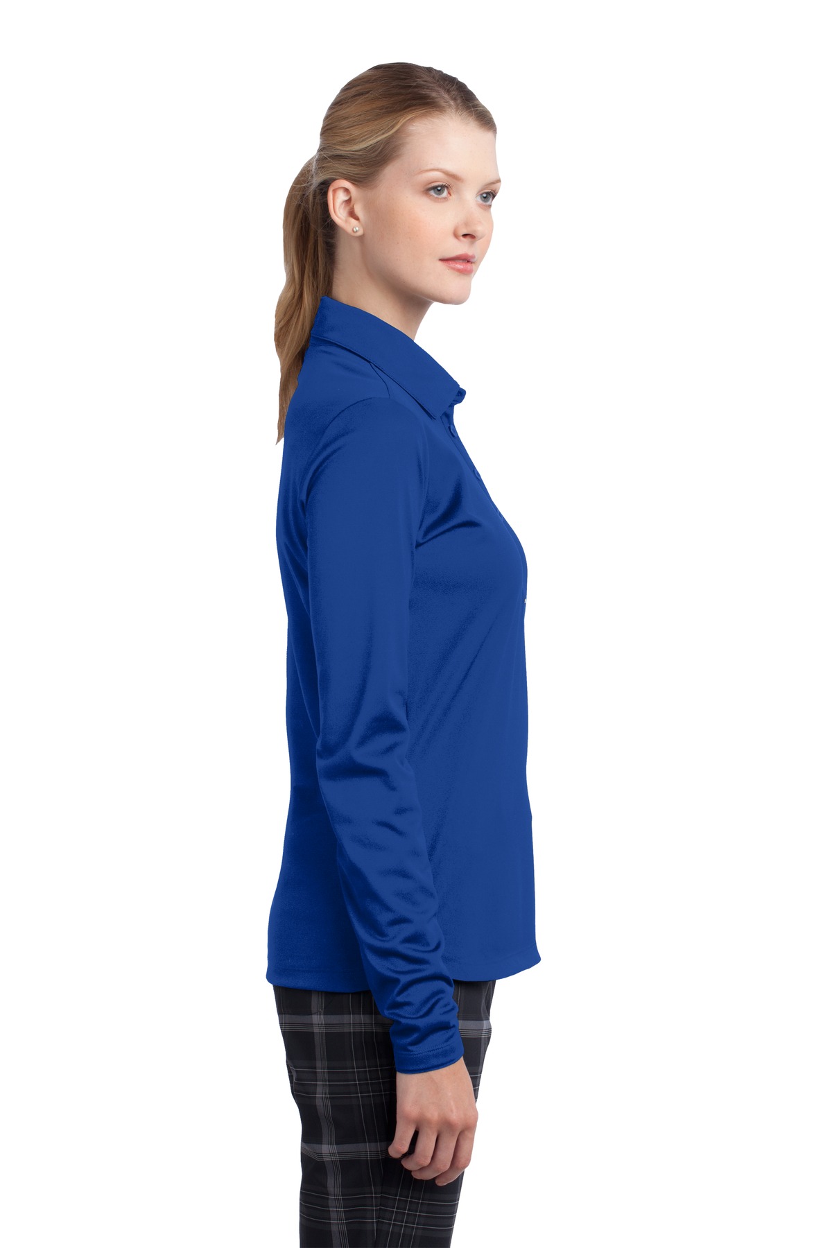 Nike Ladies' Long Sleeve Dri-FIT Stretch Tech Polo 12