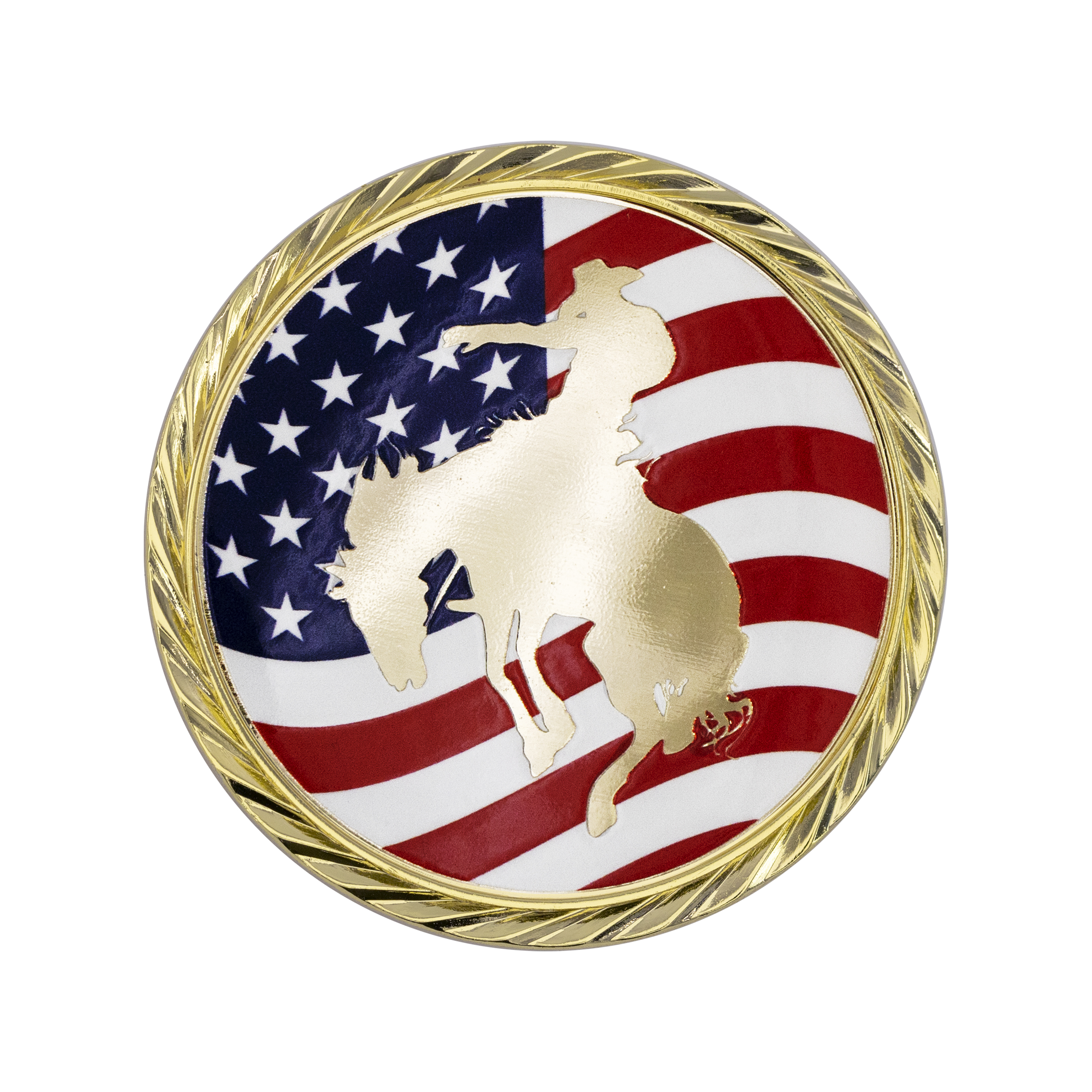 1.75" Speed Challenge Coin Oblique Edge w/ 3D Texture Print 6
