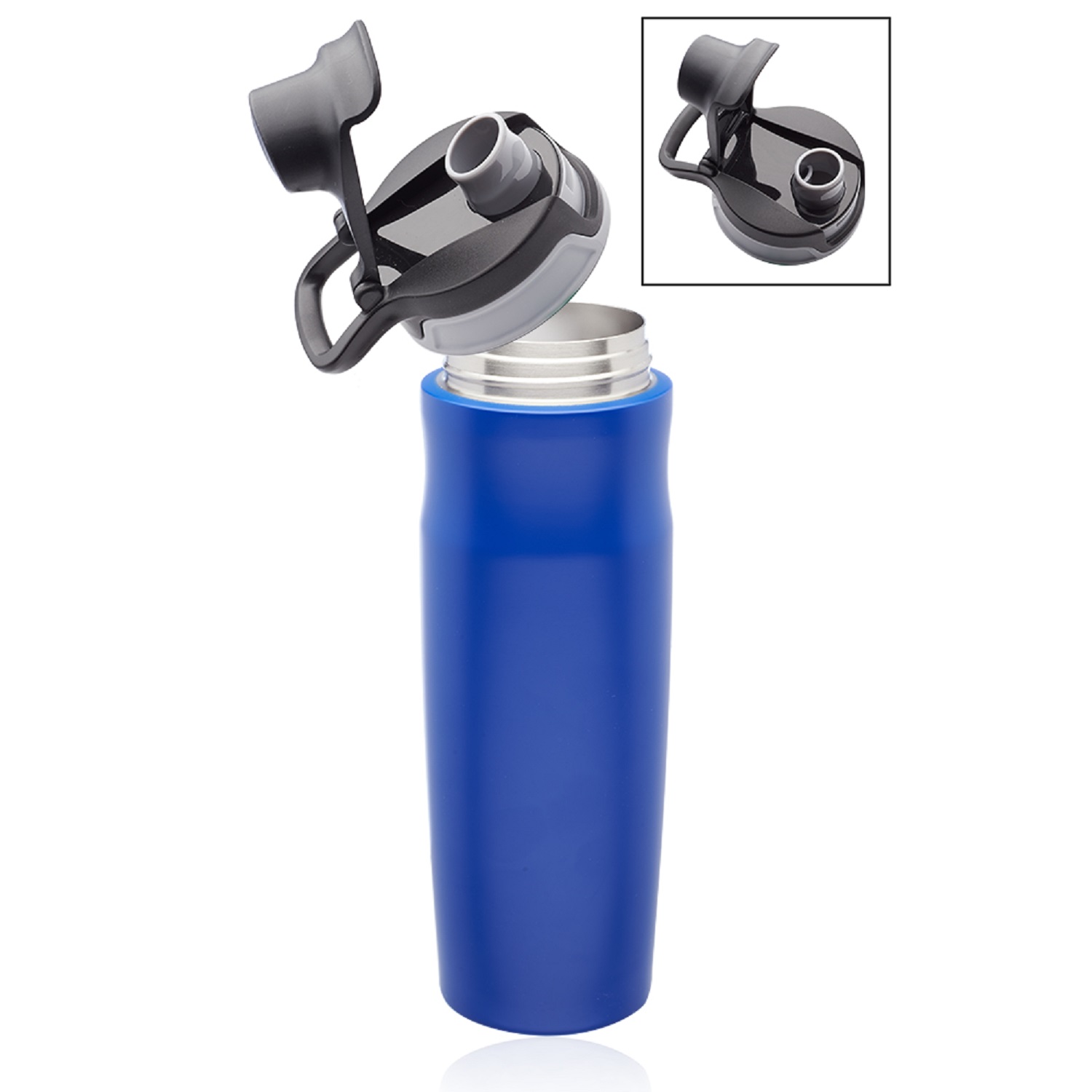 Stainless Steel Insulated Water Bottle with Flip Lid, 20 oz. 6