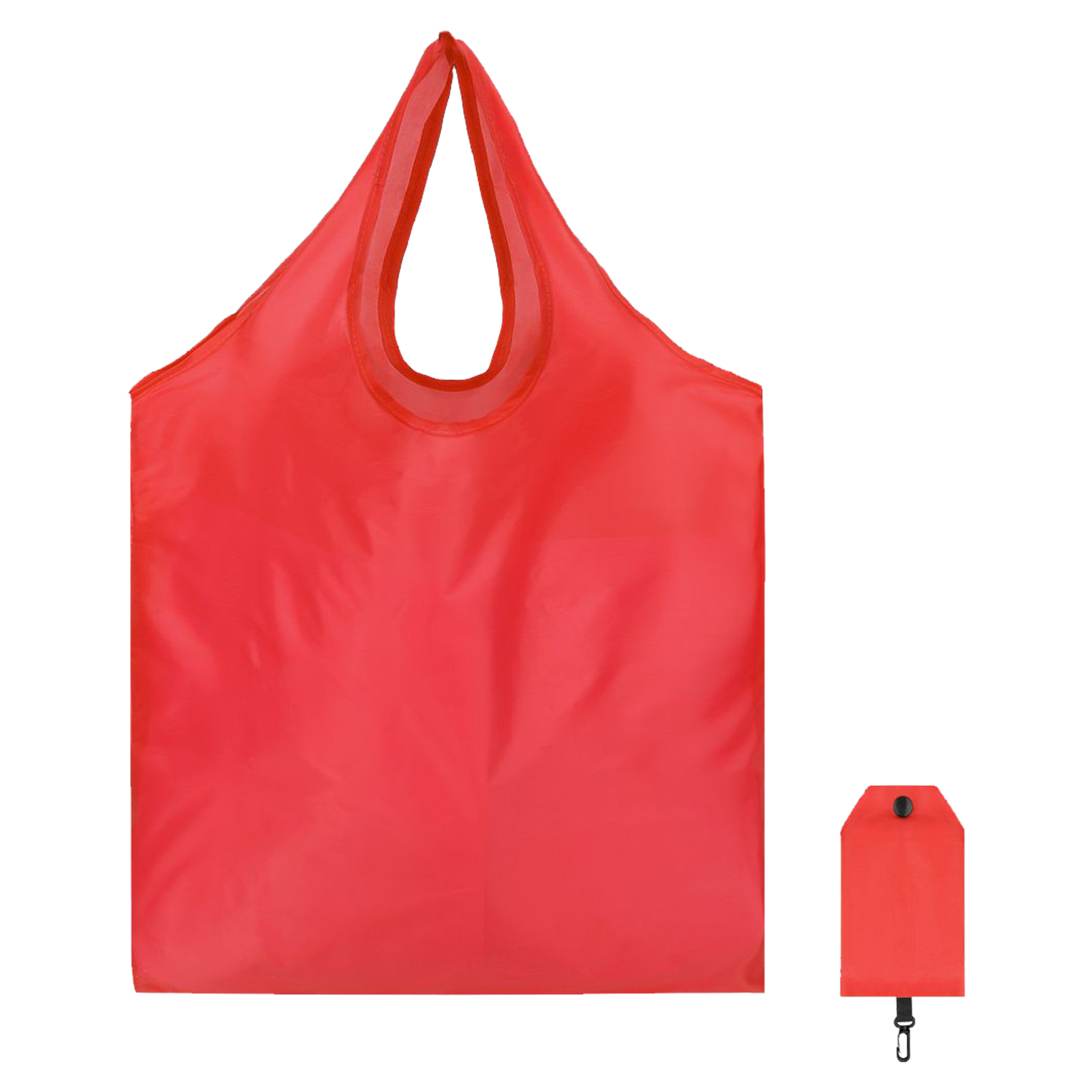 Folding Oxford Cloth Shopping Bag With Hook, custom tote bag with logo imprint 4