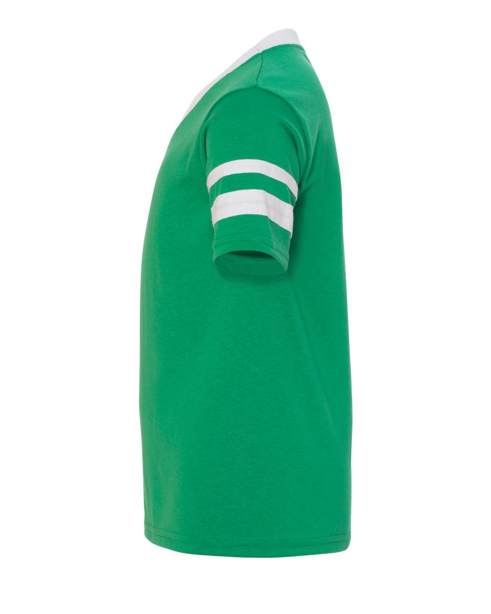 Youth V-Neck Jersey with Striped Sleeves - 361 34