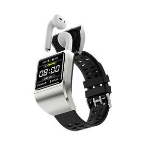 Smart Watch Bracelet With Wireless Ear Buds And Fitness Tracking 2
