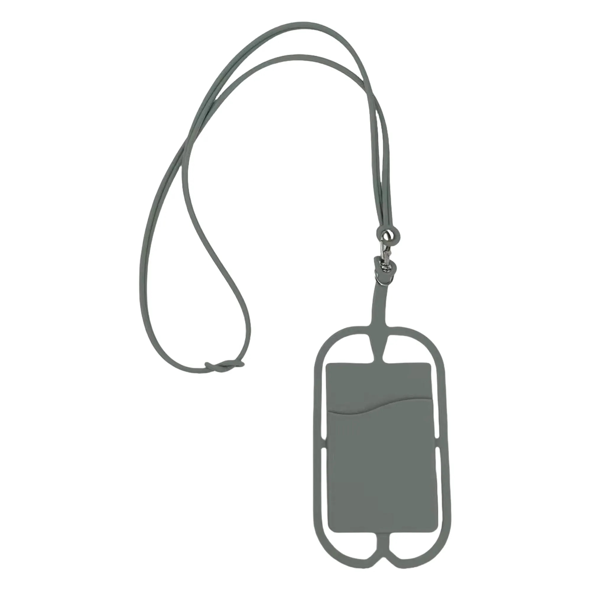 Silicone Card Slot with Lanyard Phone Holder 13