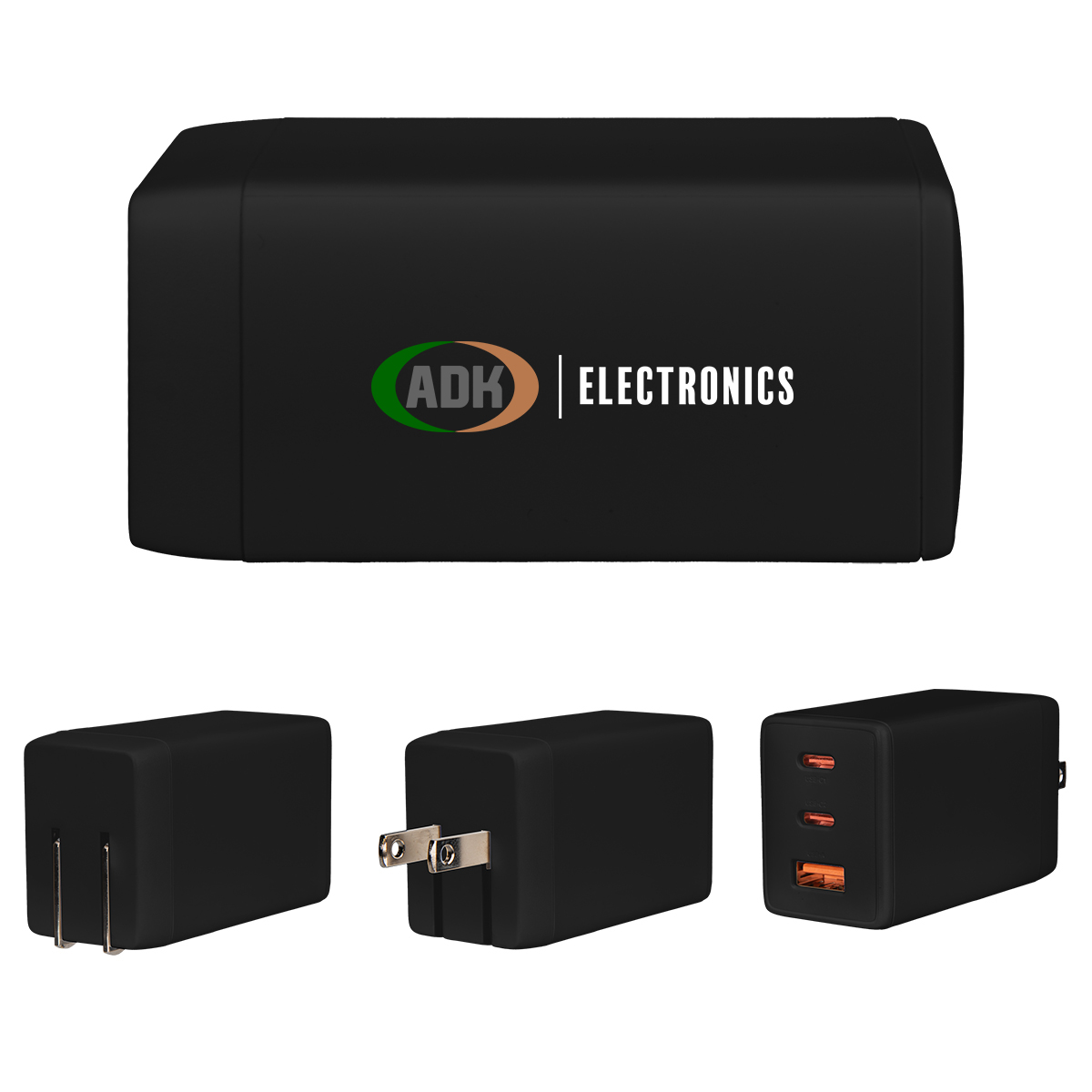 65W Power Cube Wall Adapter 2