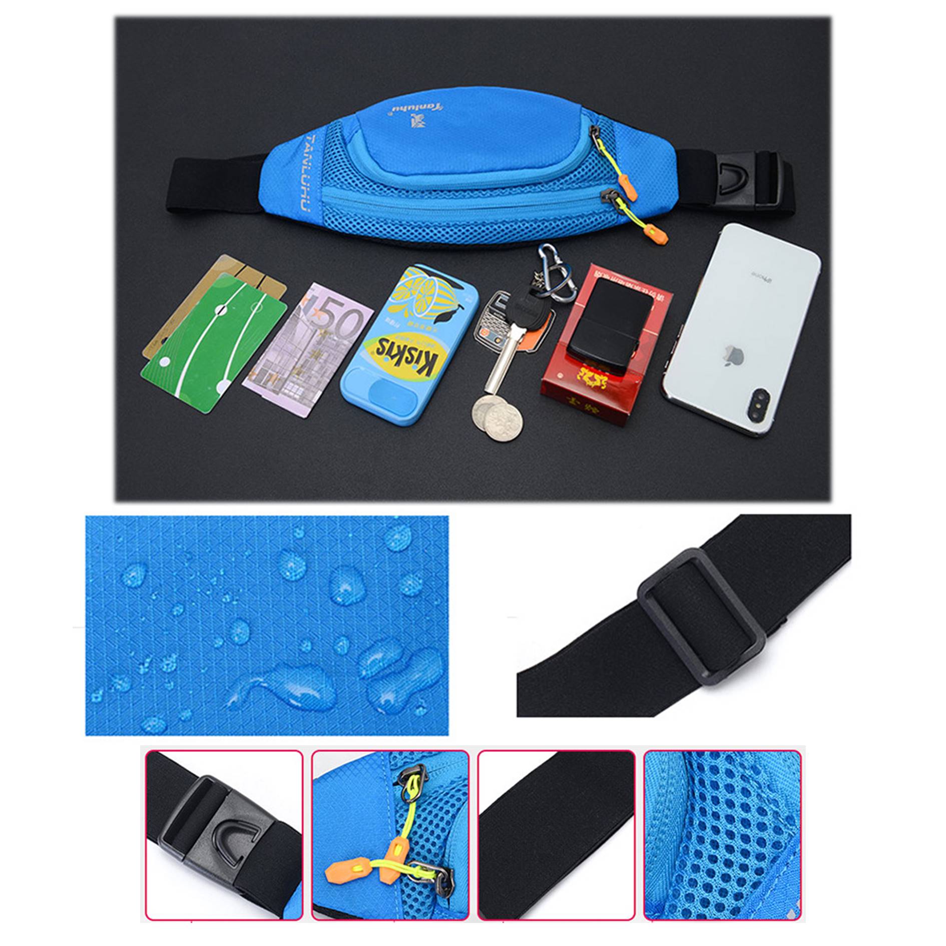 Outdoor Hiking Sports Phone Fanny pack 4