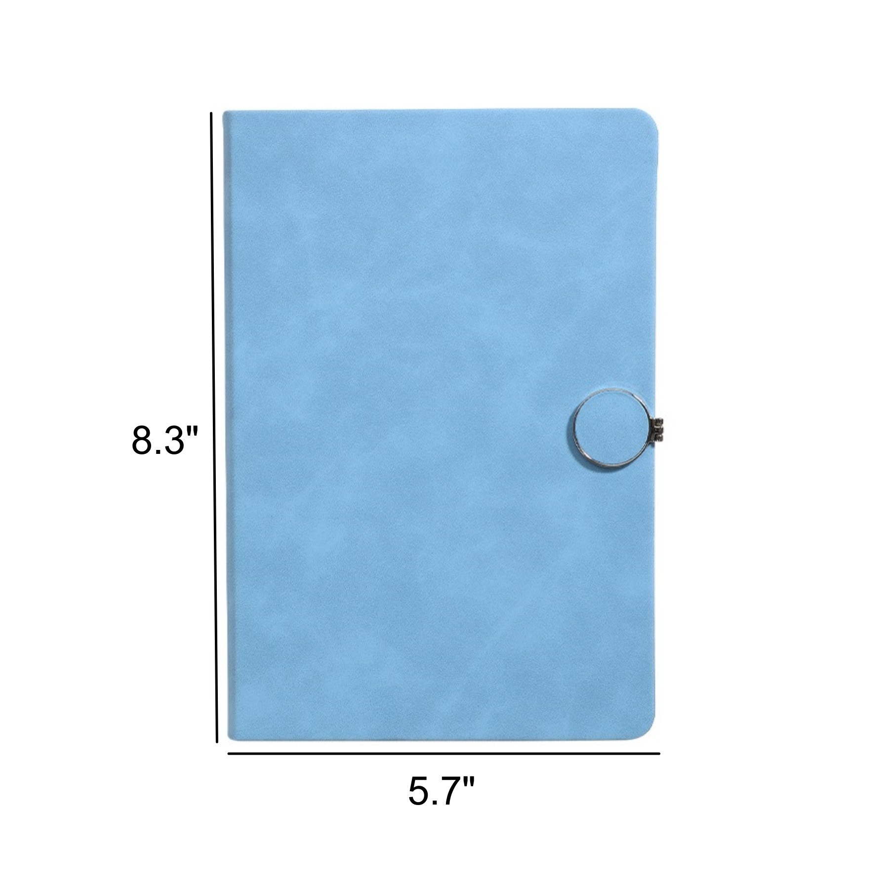 Hardcover Journal with Magnetic Buckle Closure 2