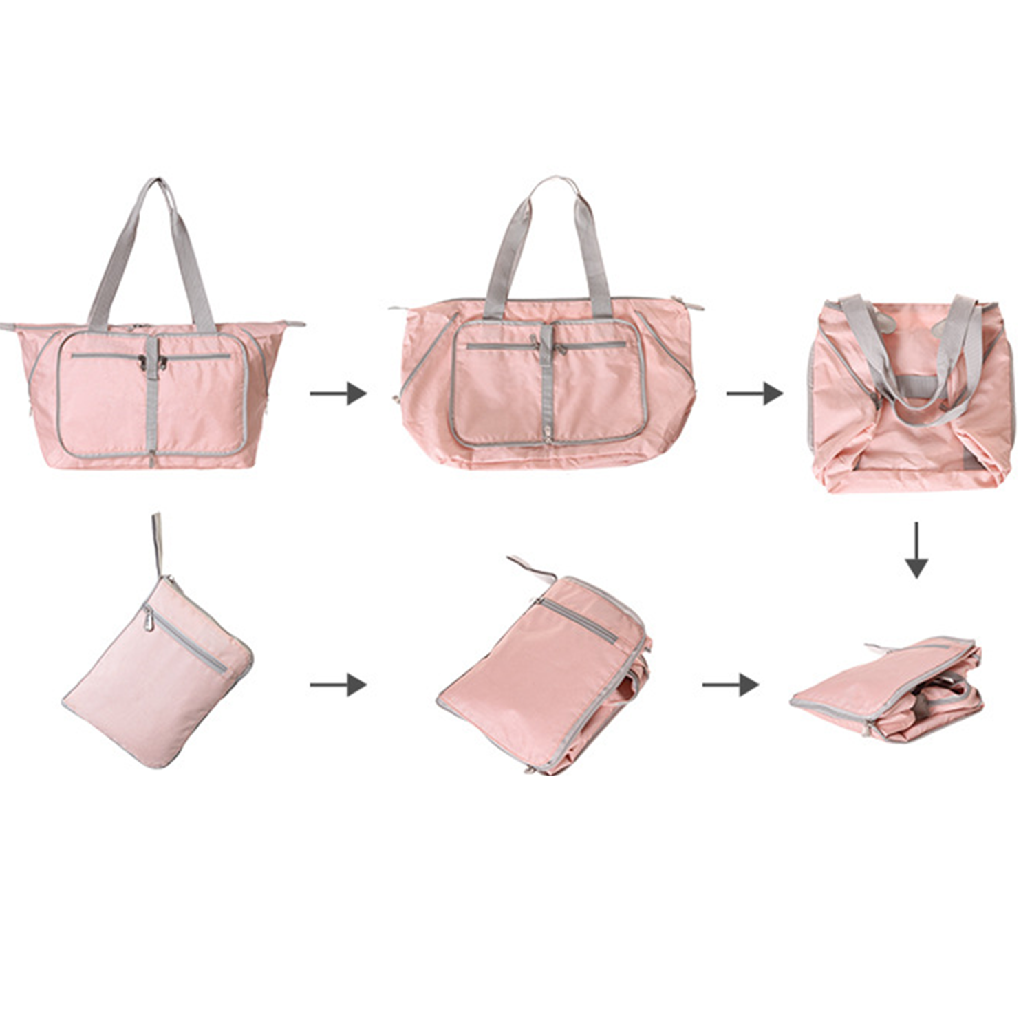 Portable and Foldable Luggage Tote Bag 4
