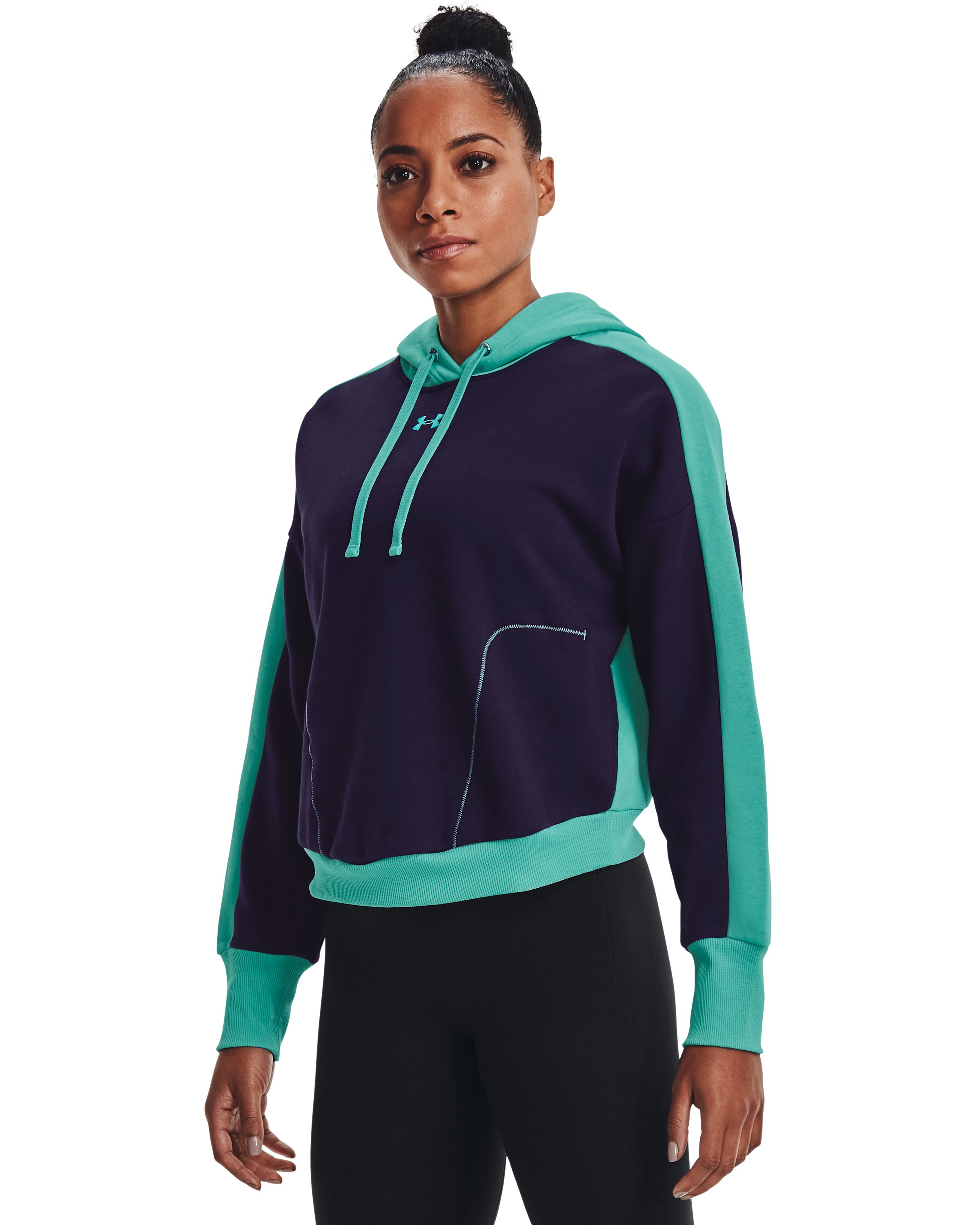 Women's UA Rival Fleece Hoodie  3