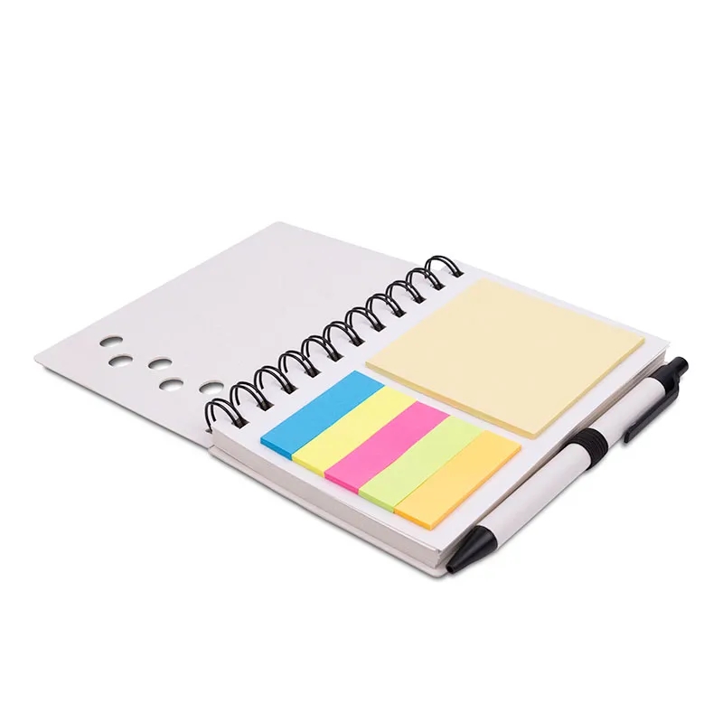 EcoNote Milk Carton Journal Book with Sticky Note and Pen 2