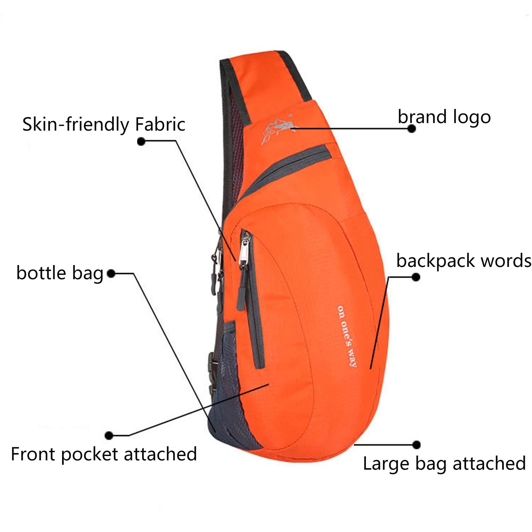 Lightweight Sling Backpack 5