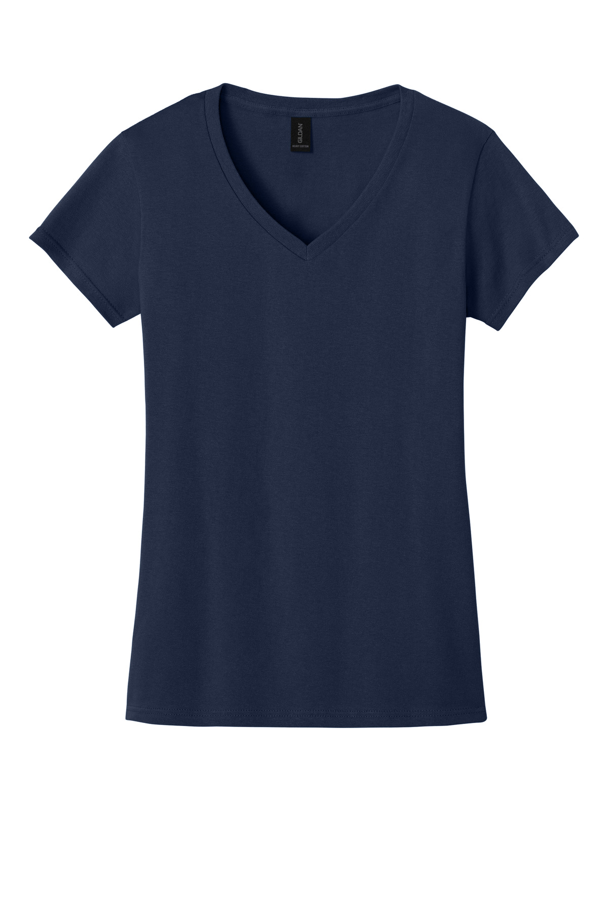 Gildan Women's Heavy Cotton 100% Cotton V-Neck T-Shirt. 5V00L 88