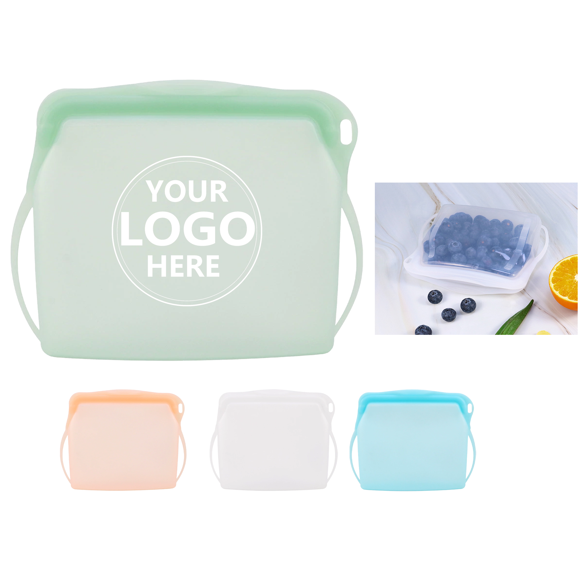 Silicone Self-Sealing Food Storage Bags 2