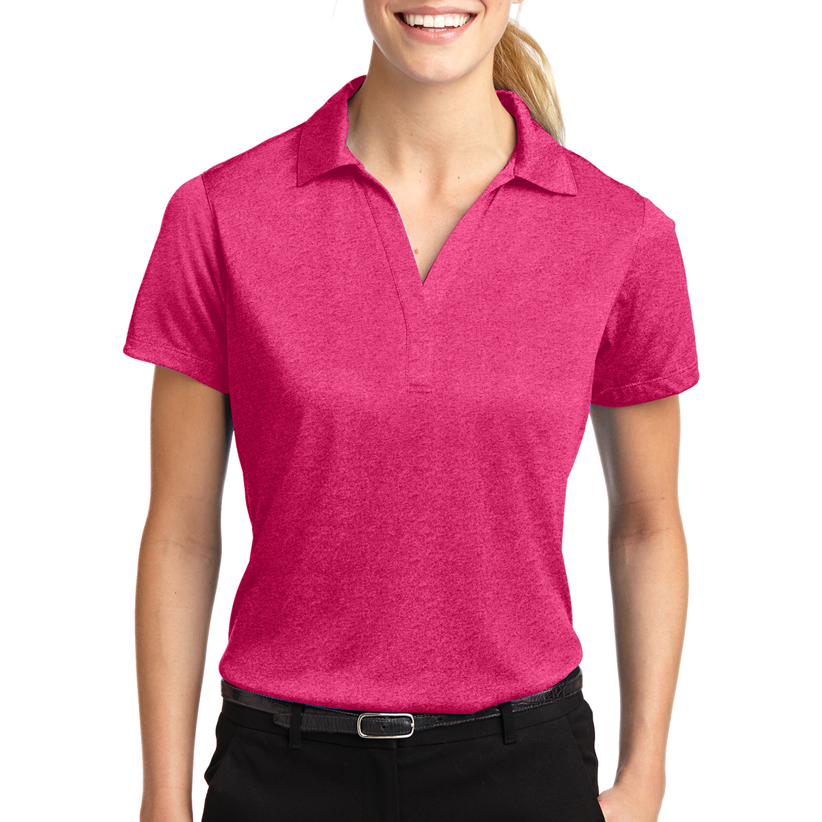 Sport-Tek® Ladies' Heather Contender™ Polo 36