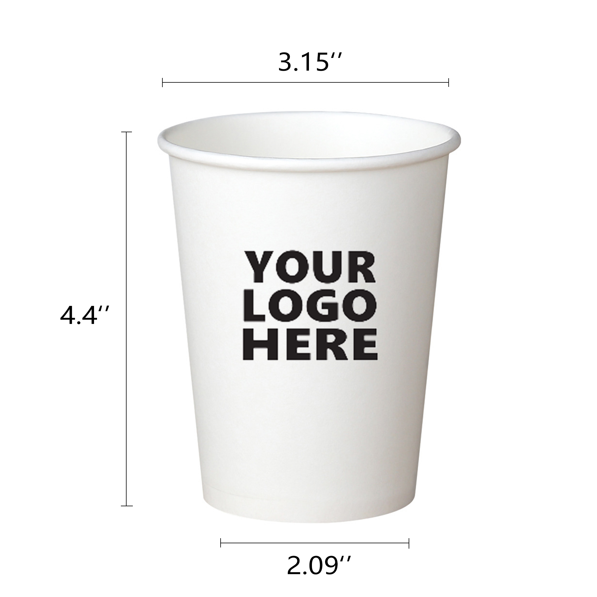 Customizable Disposable Cup 12oz 2