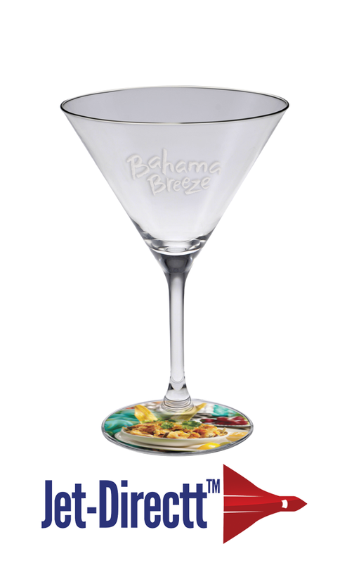 10.25 oz. Rona Martini - Deep Etched 3
