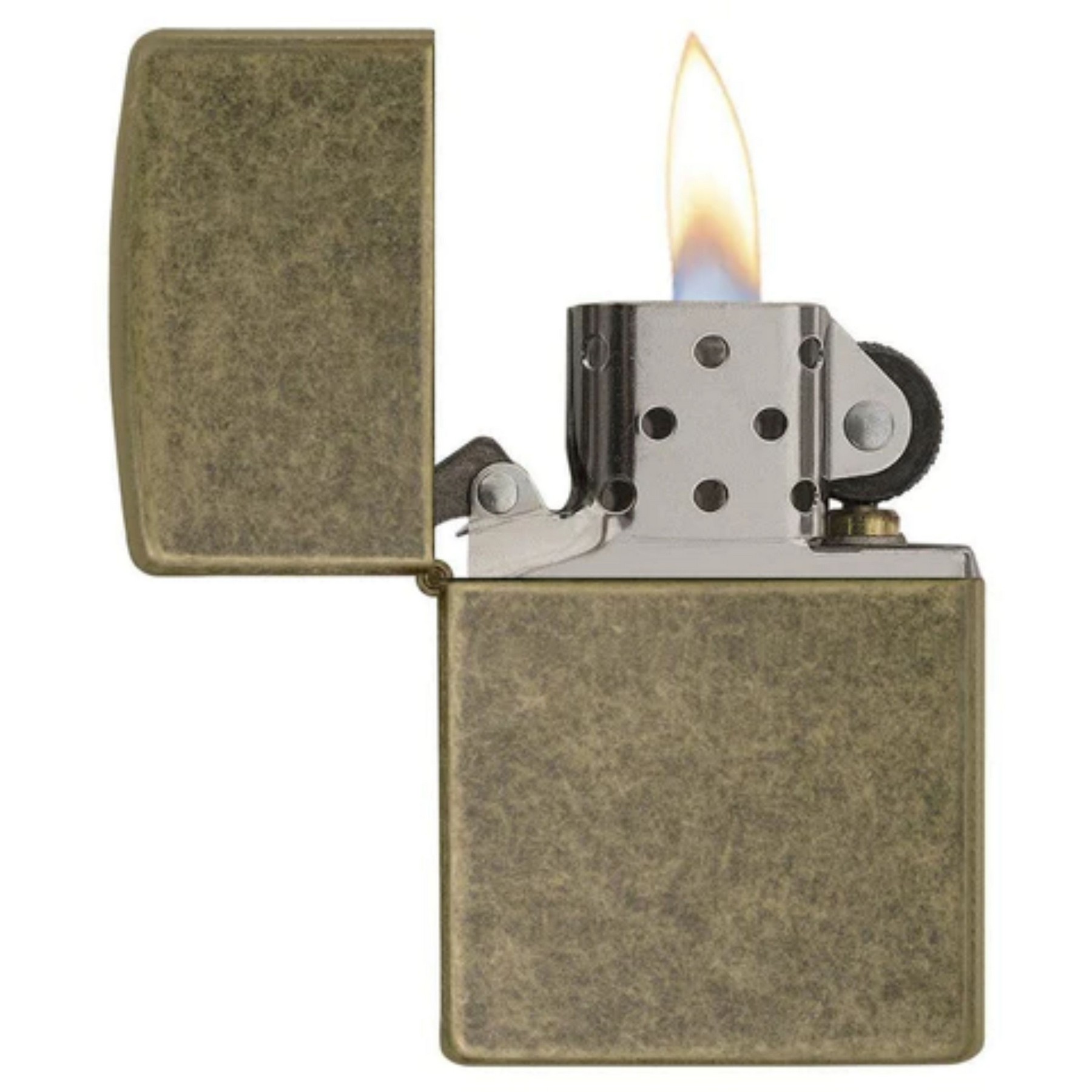 Genuine Zippo windproof lighter - Antique Brass 3