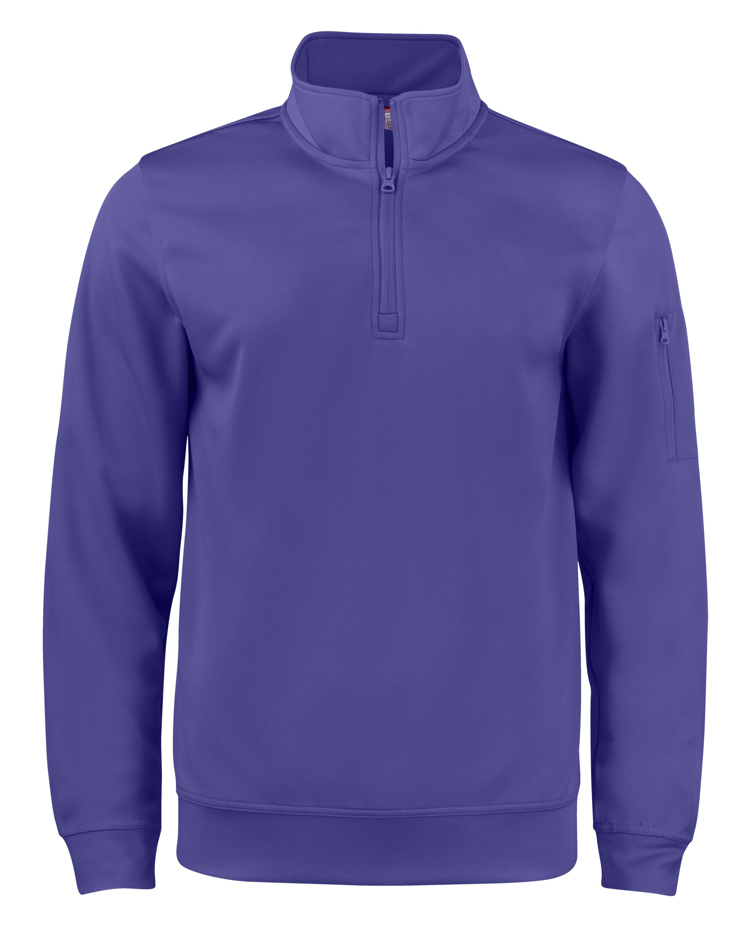 Clique Lift Solution-dyed Performance Unisex Half Zip Sweatshirt 38