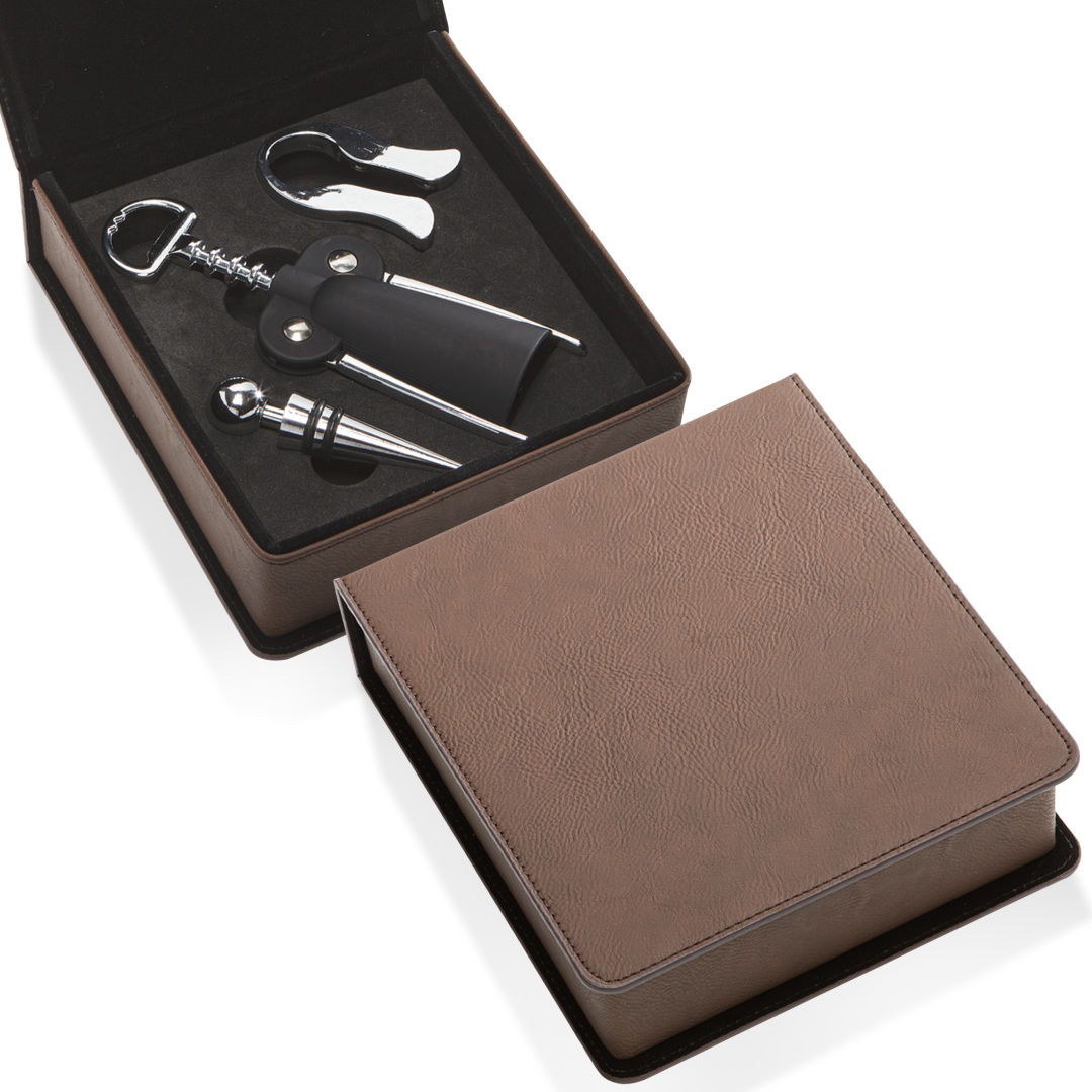 Falkland Wine Accessory Set - 3pc 4