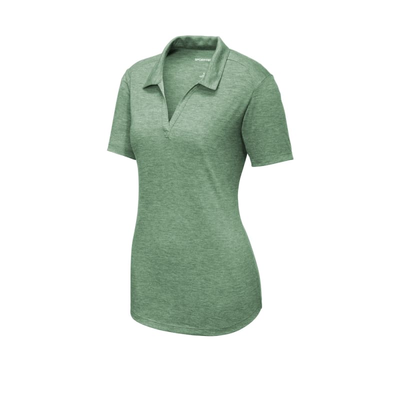 Sport-Tek Women's PosiCharge Tri-Blend Wicking Polo. 37