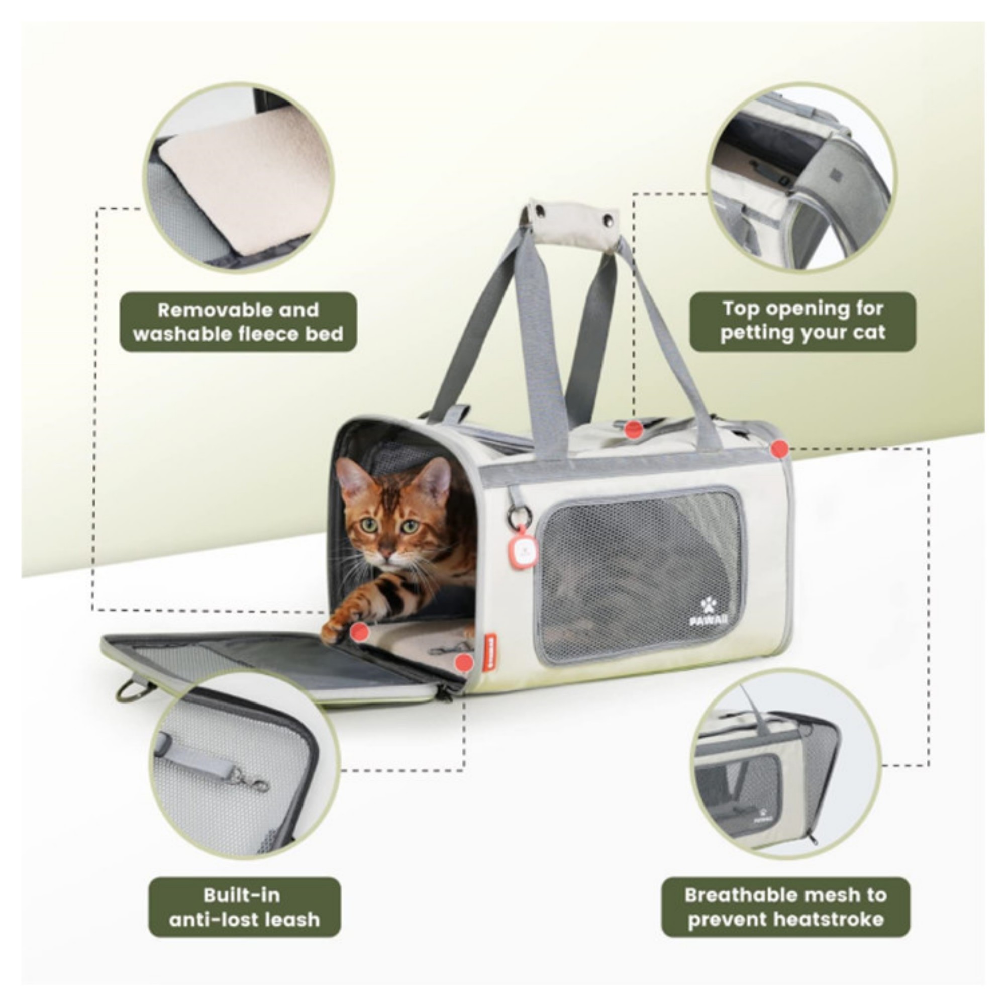 Foldable Expandable Pet Carrier 9