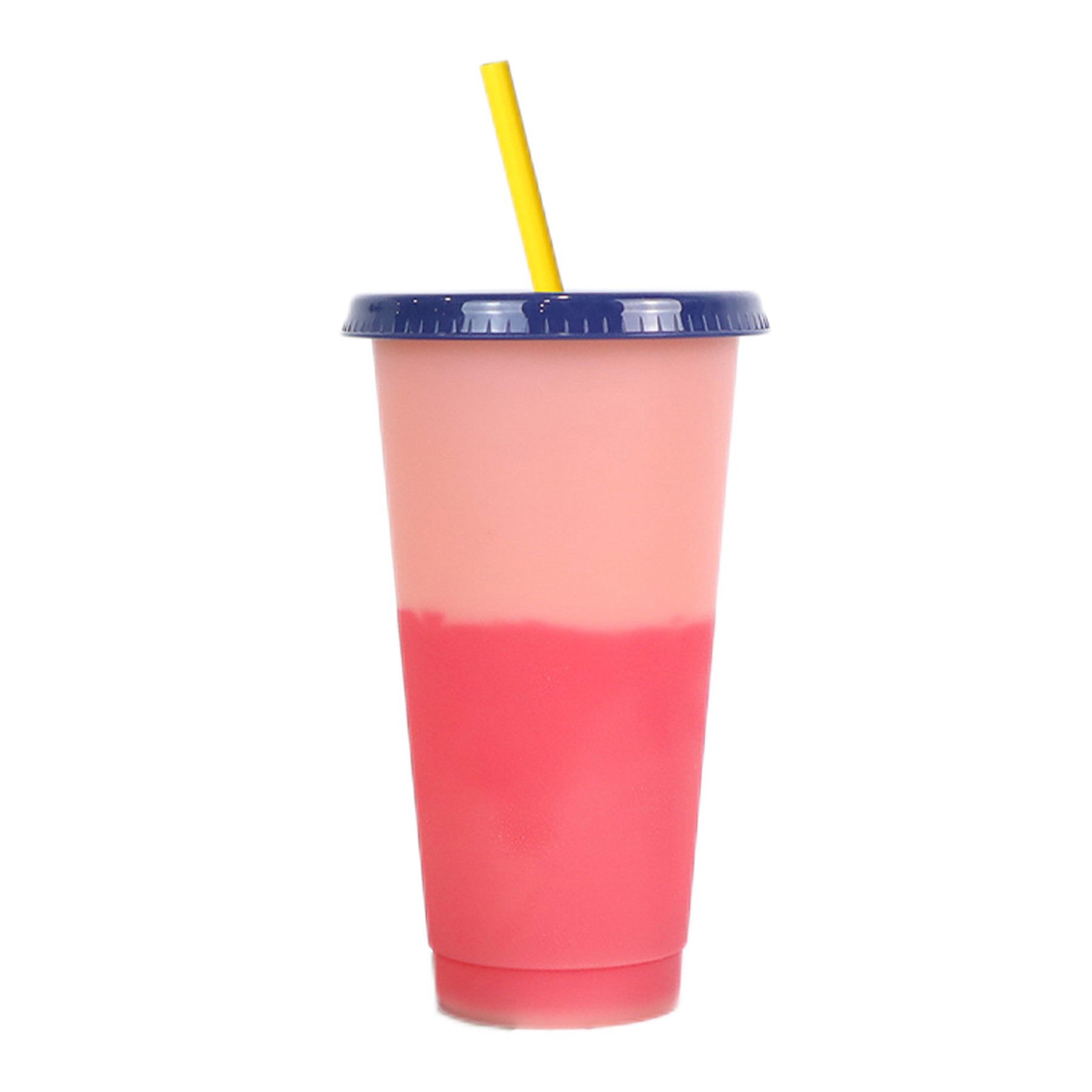 24Oz Color Change Straw Cup 4