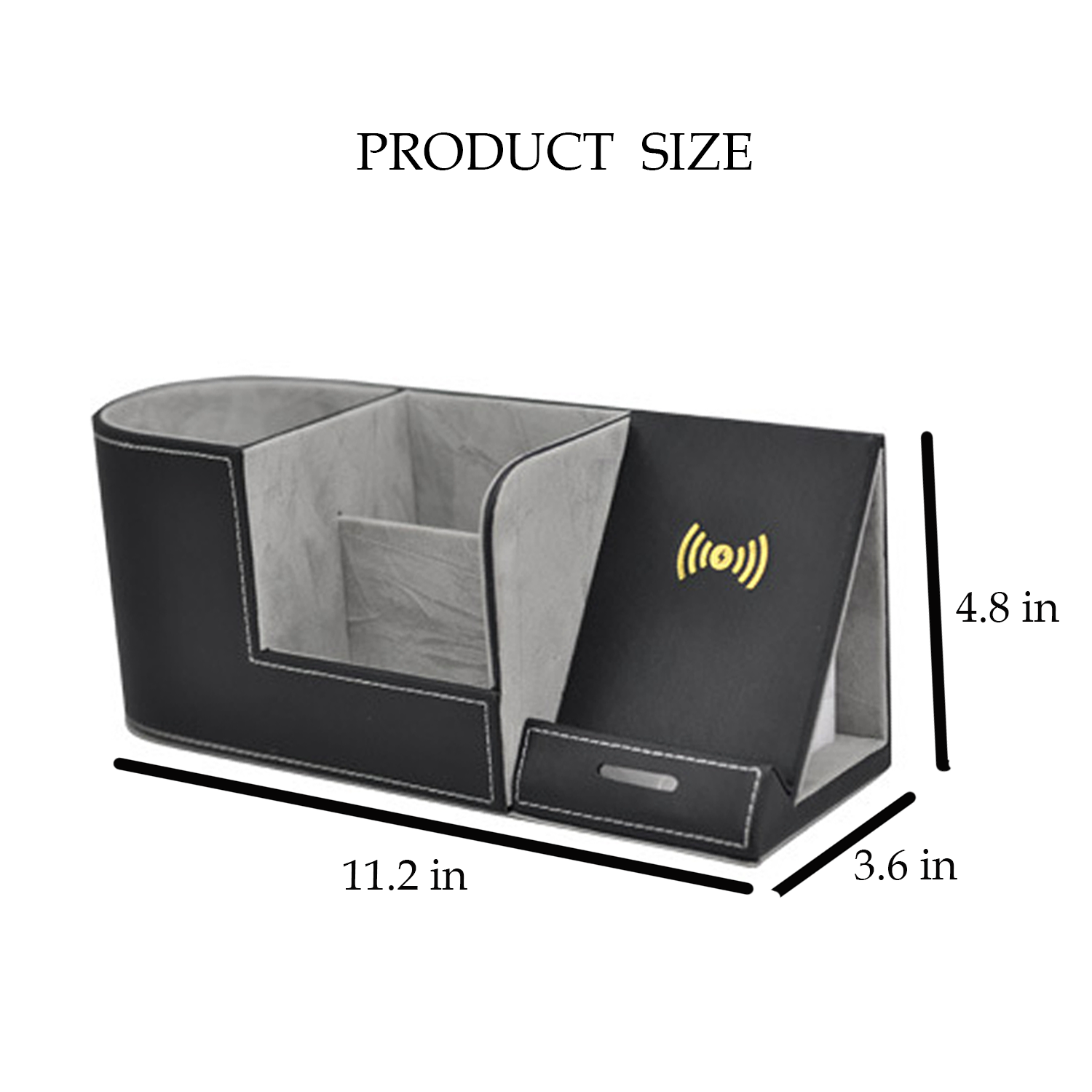 Wireless Charging Desk Organizer 3