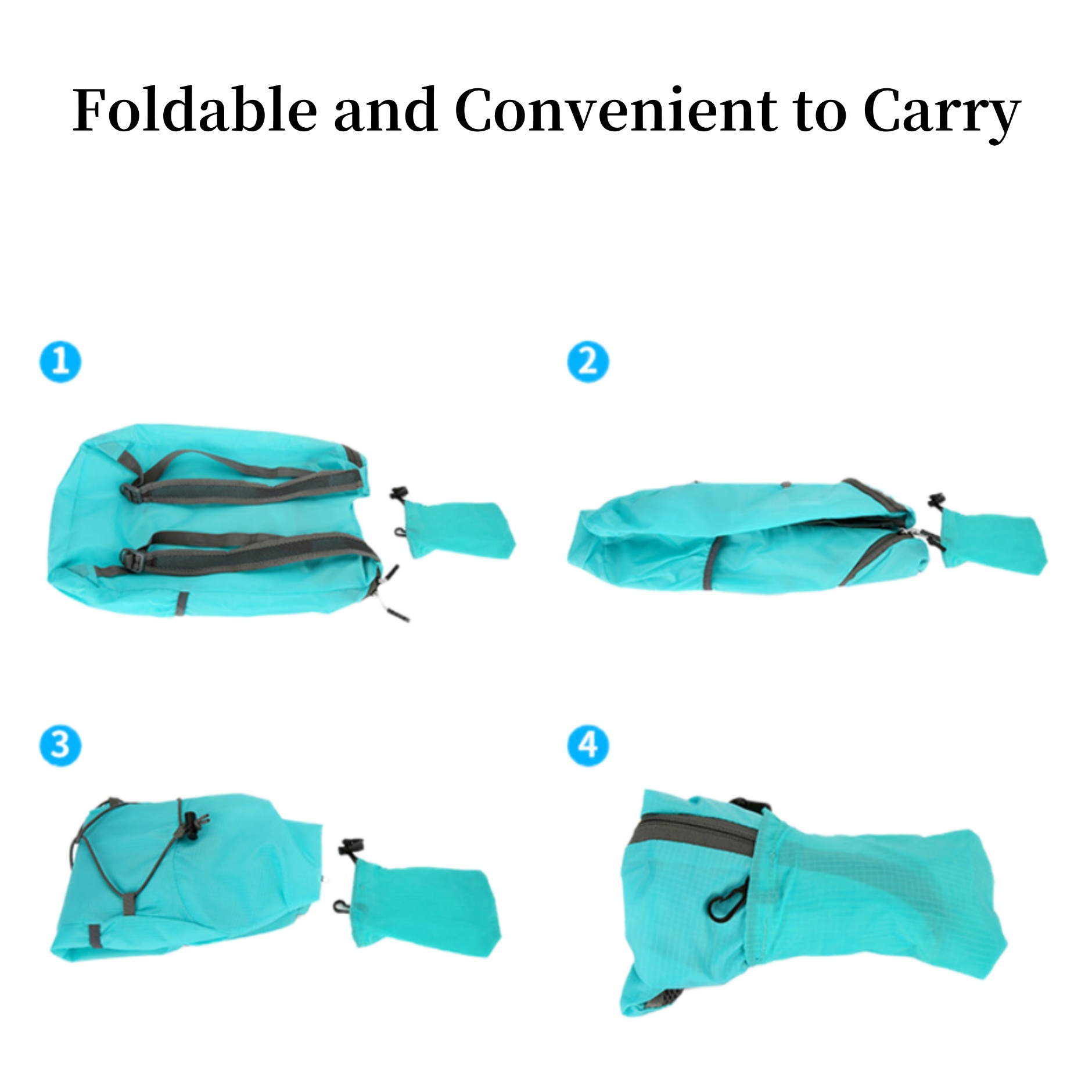 Lightweight Foldable Travel Backpack Hiking Daypack 8