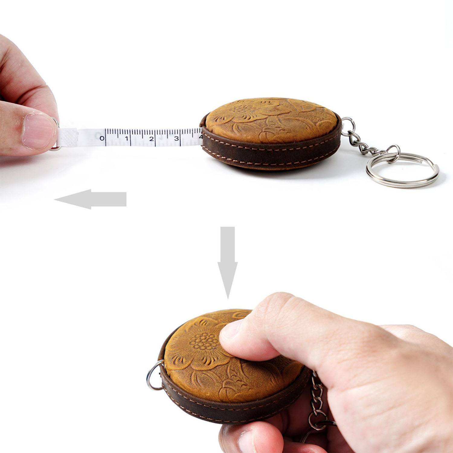 Leather Ruler Roll Tape Measure 6