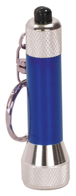 Blue 5 LED Flashlight with Key Chain 2