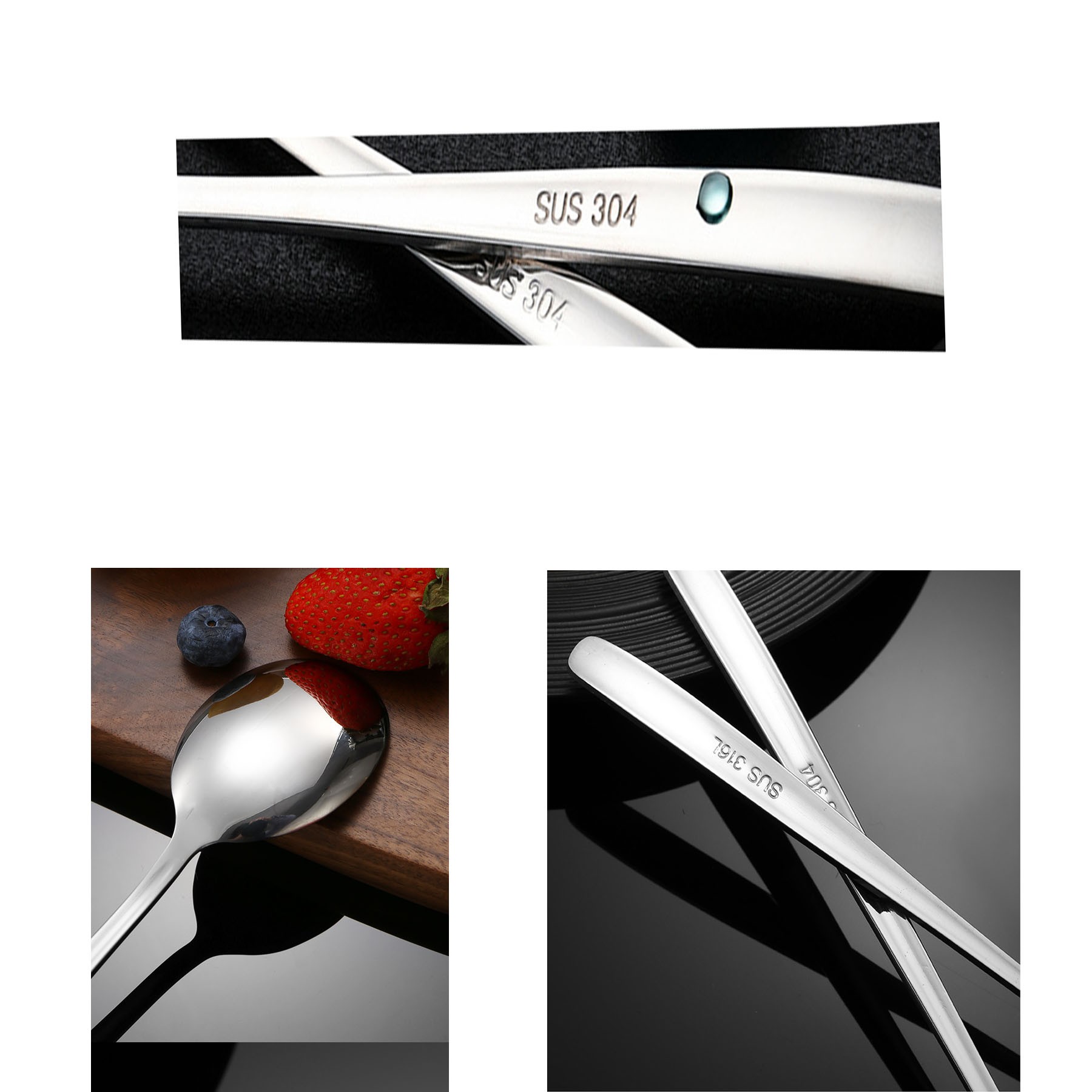 Stainless Steel Soup Spoon 2