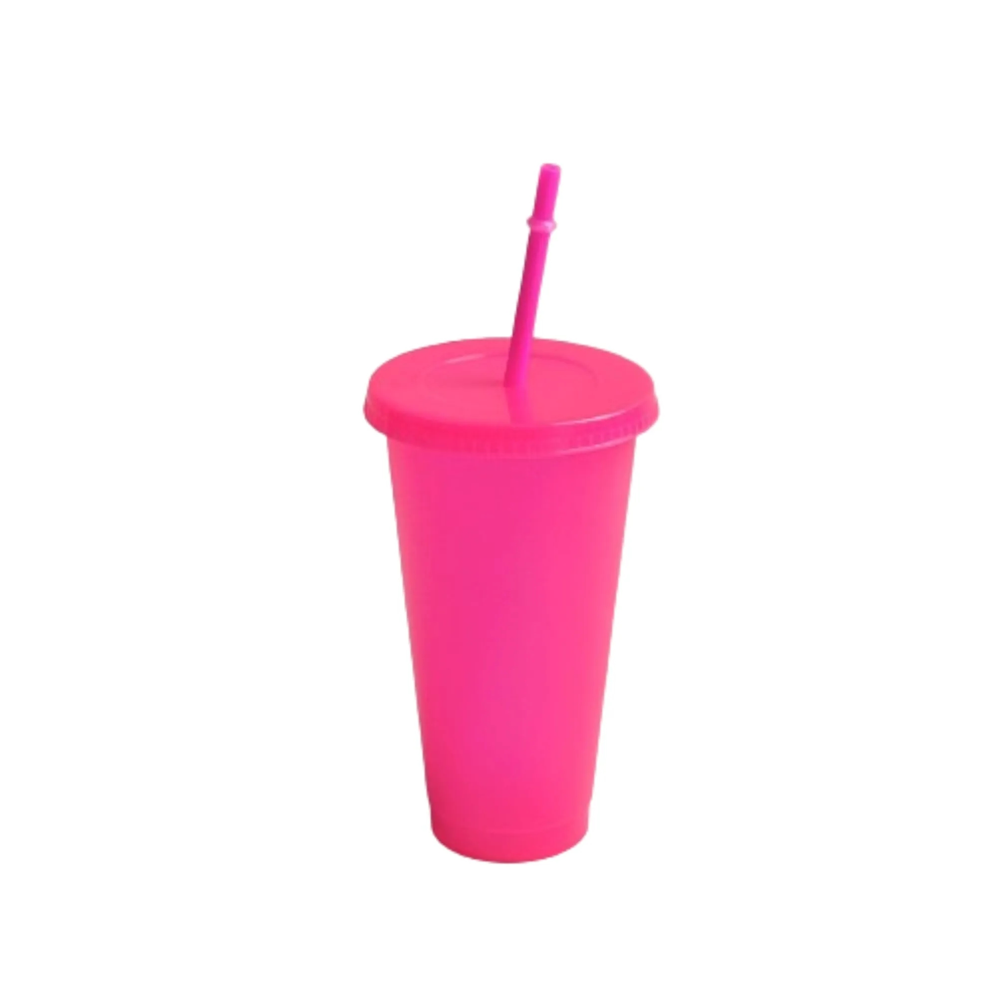 24oz Color Changing Cups With Lids And Straws 2