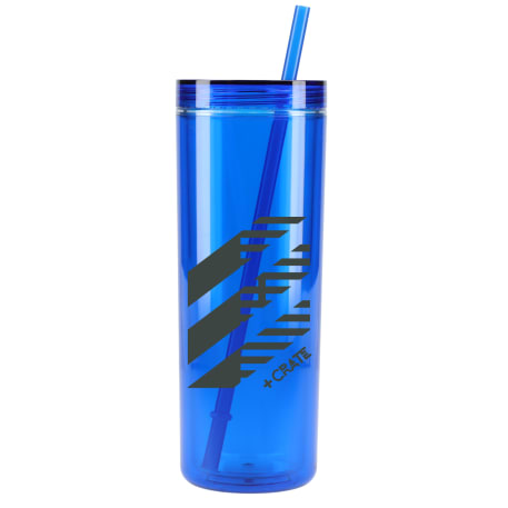 Chroma Recycled Acrylic Straw Tumbler 16oz 77
