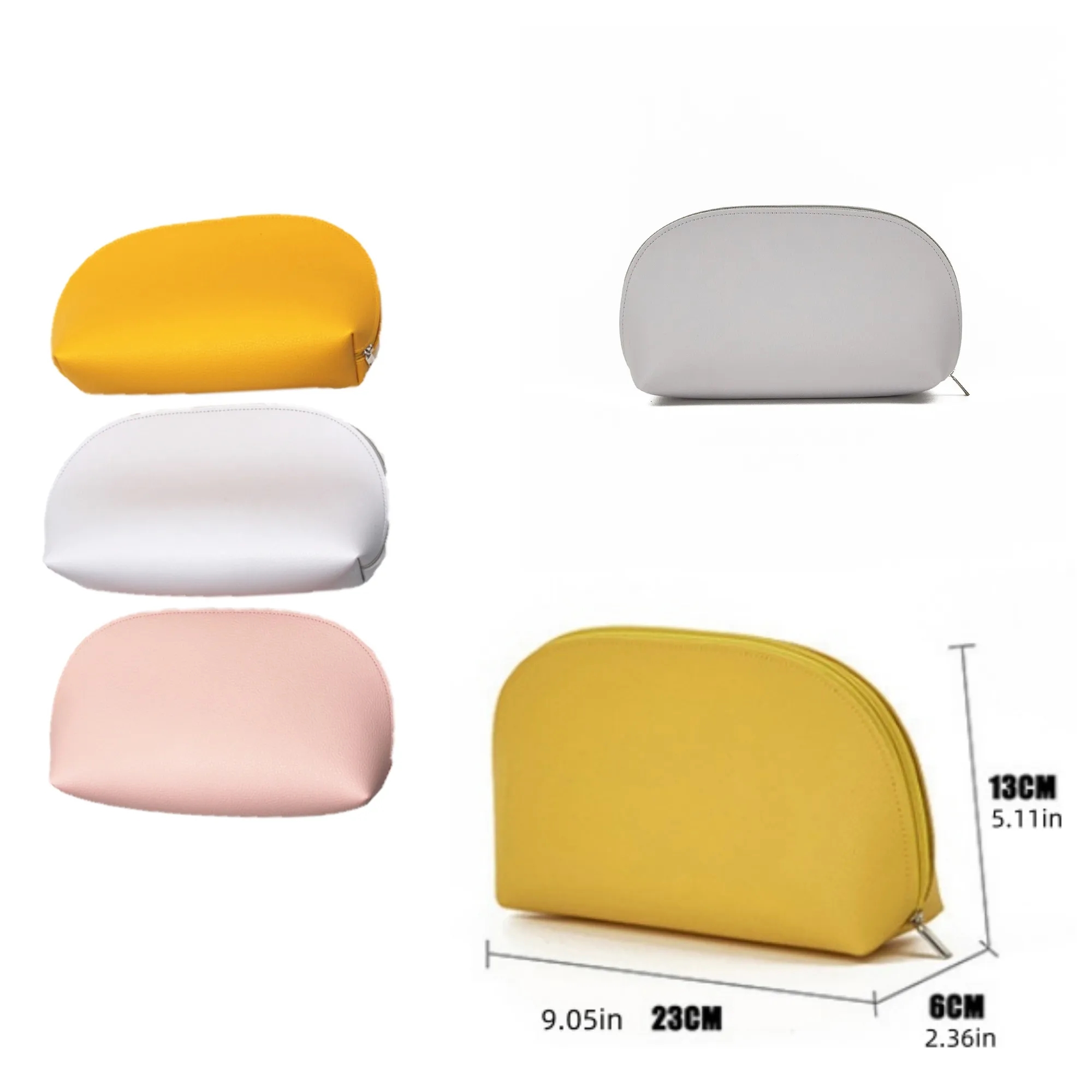 Customized PU large capacity makeup bag 2