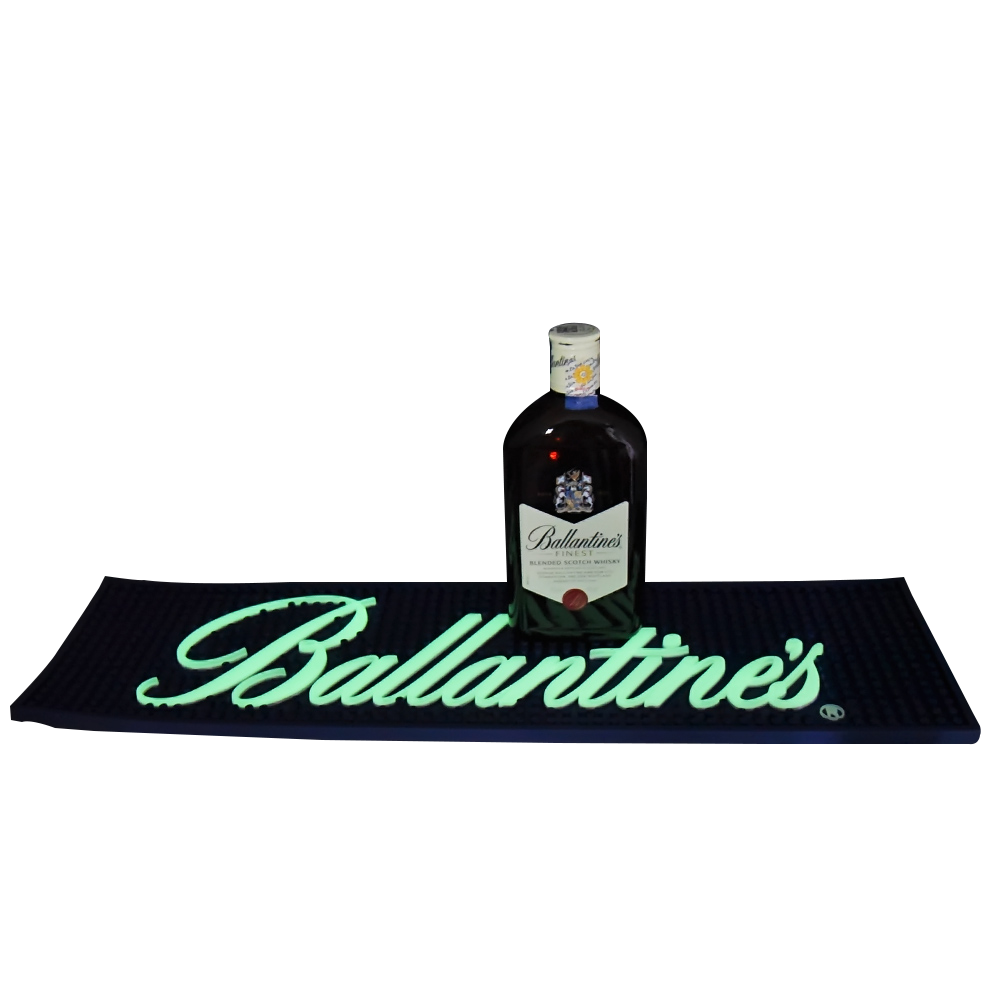LED + Dark Glow Bar Service Mat 9
