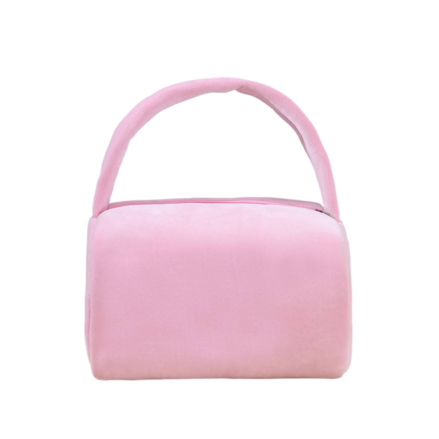 Women Large Capacity Lightweight Plush Soft Makeup Bag 5
