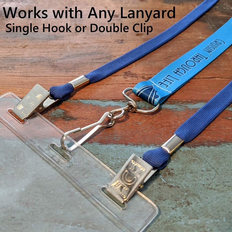 Vertical 6 X 4 Inch Badge Holder 3